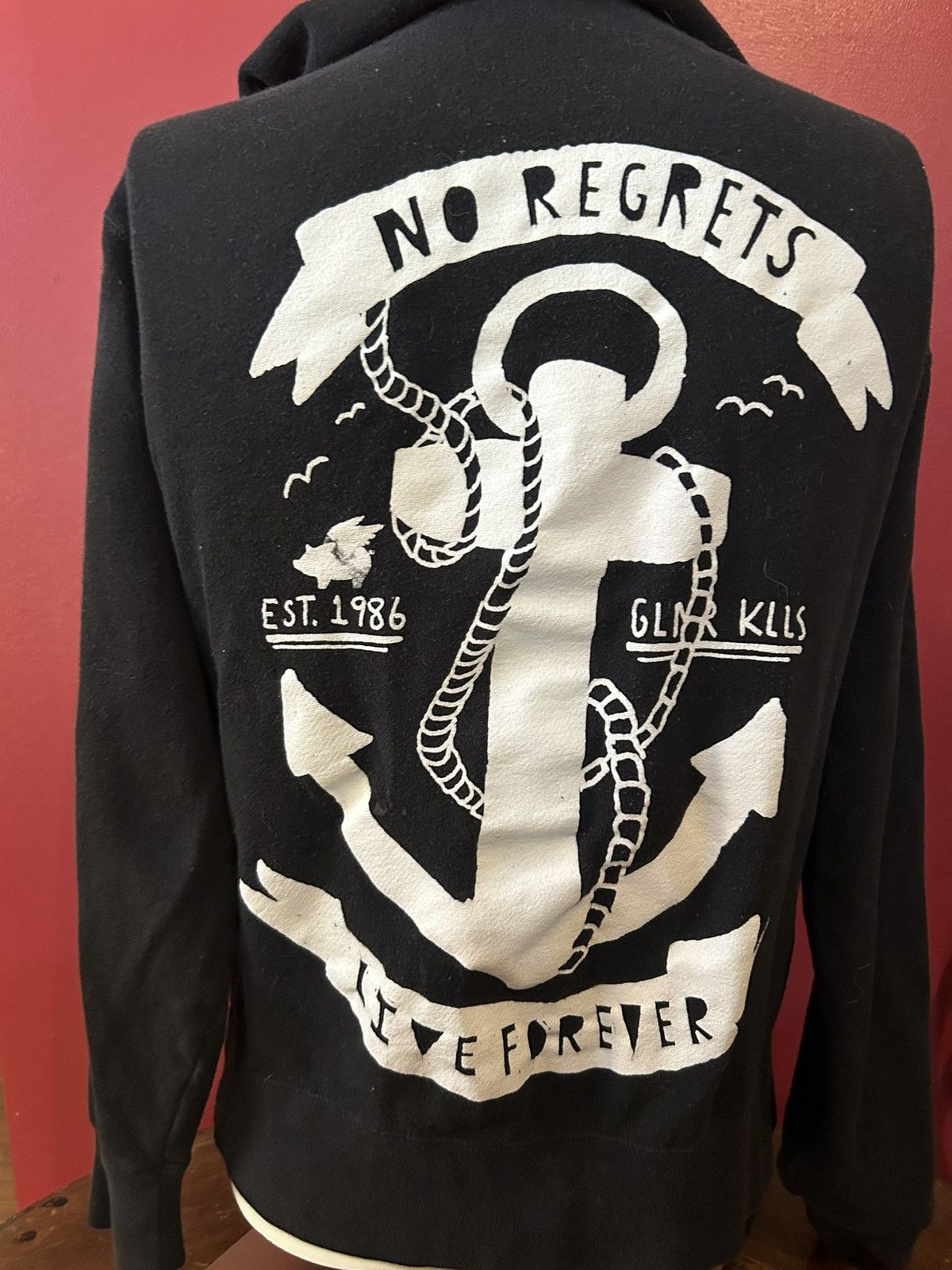 Other Glamour Kills No Regrets Hoodie Girls Medium Size M / US 6-8 / IT 42-44 - 3 Thumbnail