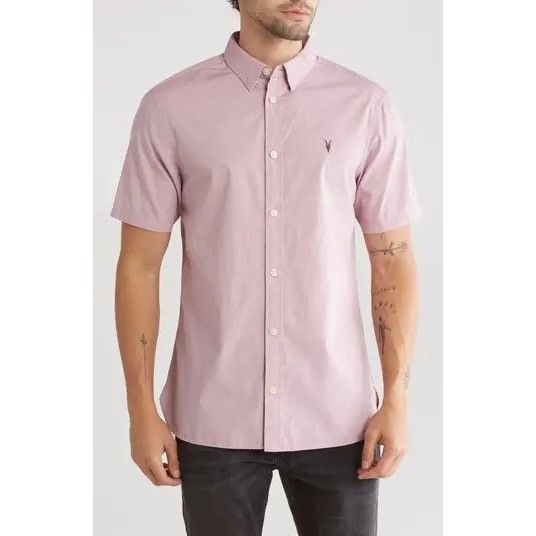 Allsaints Allsaints Riviera Short Sleeve Button Up - Size XXL Size US XXL / EU 58 / 5 - 1 Thumbnail