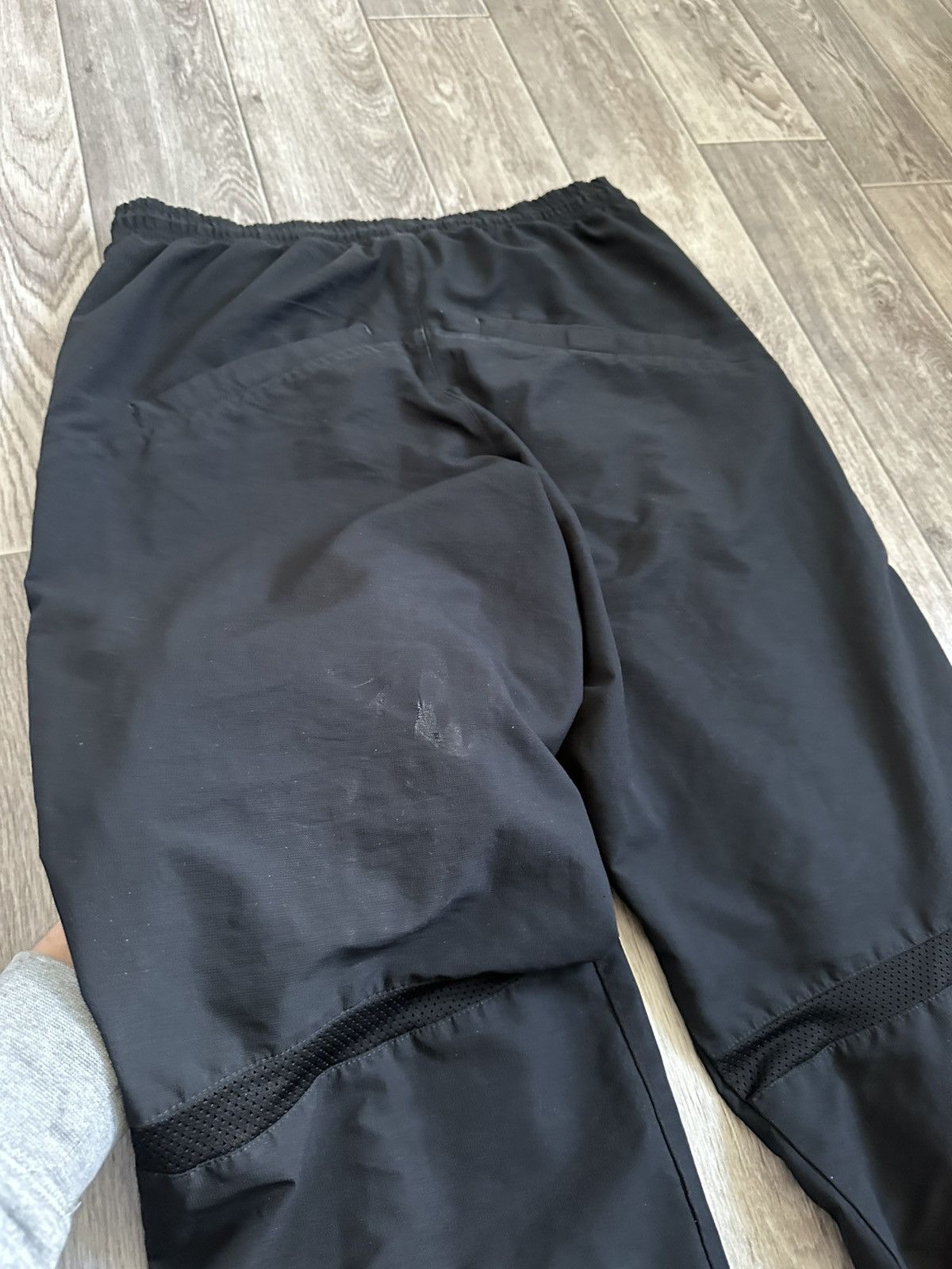 Nike × Vintage Nike Vintage 00s Air Max Drill Y2K Nylon Baggy Pants S size Size US 31 - 15 Thumbnail