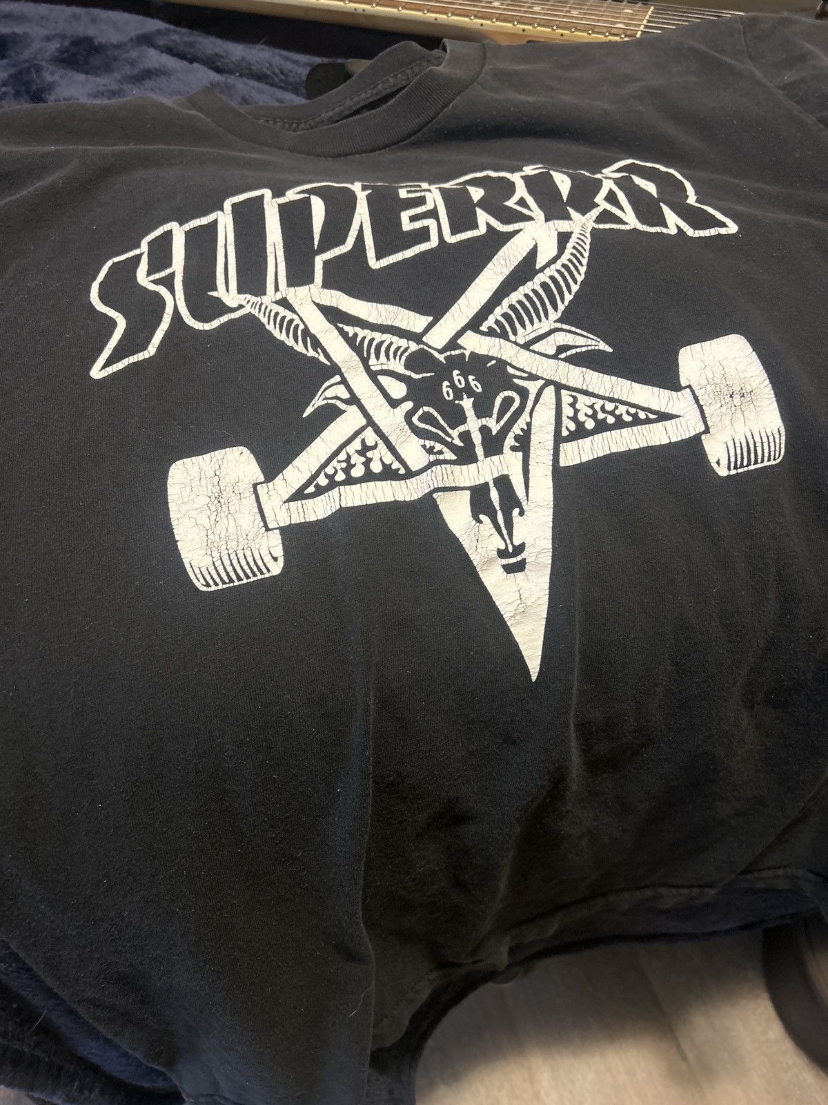Superrradical Superrradical Distressed Skateboarding Tee Size US M / EU 48-50 / 2 - 1 Thumbnail