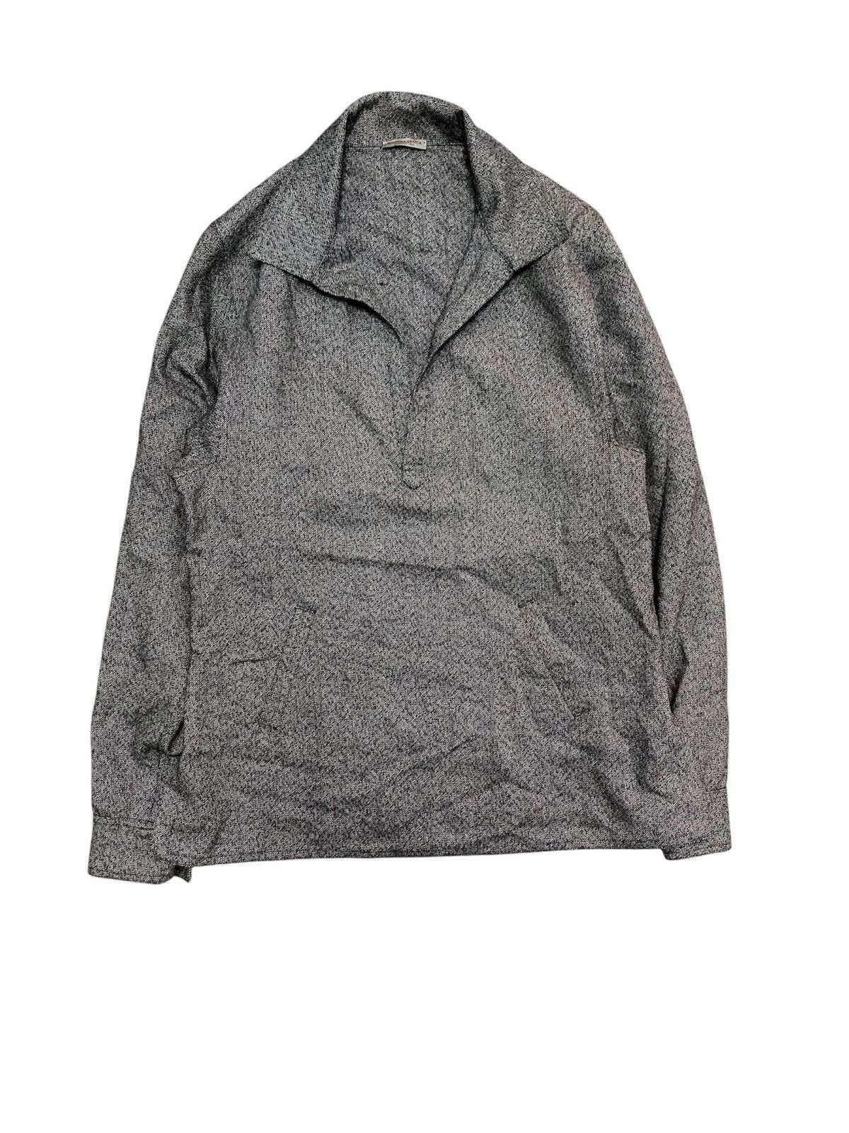 Bottega Veneta 2000s Wool no button shirt Size US M / EU 48-50 / 2 - 1 Thumbnail