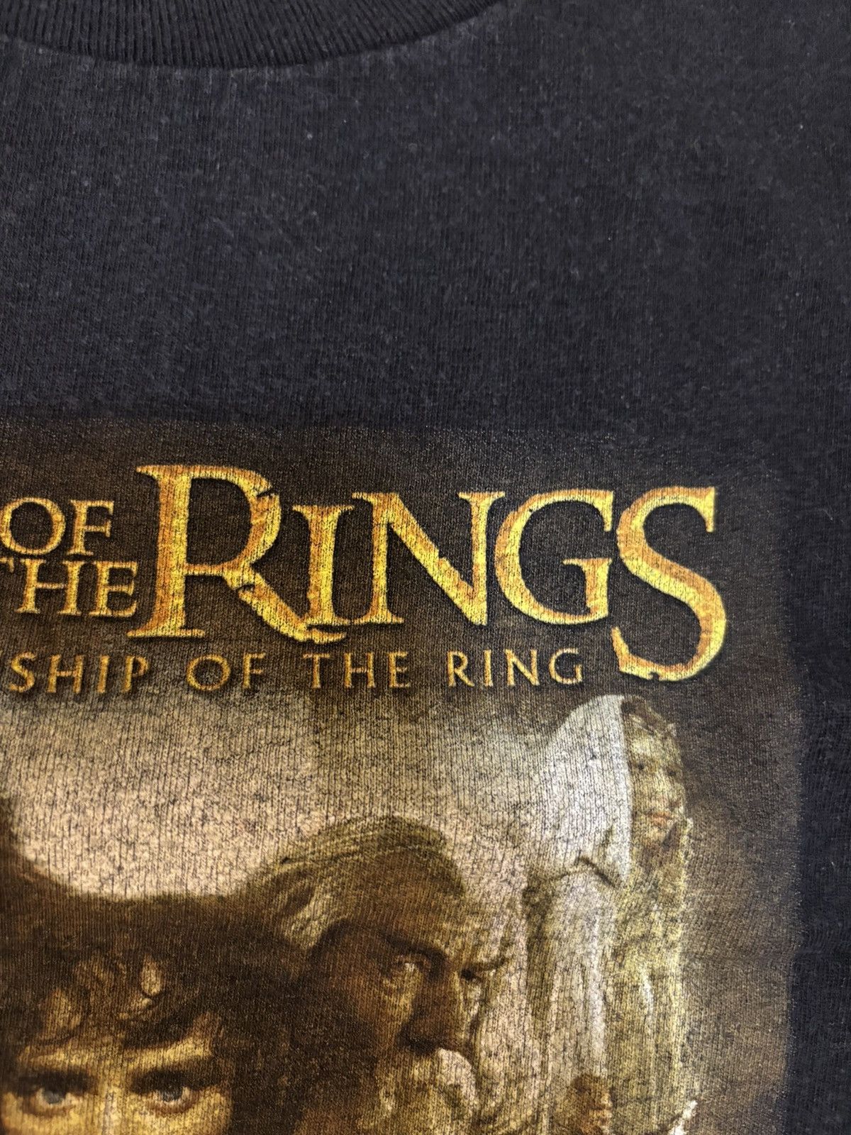 Vintage Rare Vintage Lord of the Rings Fellowship of Ring Movie Tee Size US XL / EU 56 / 4 - 15 Thumbnail