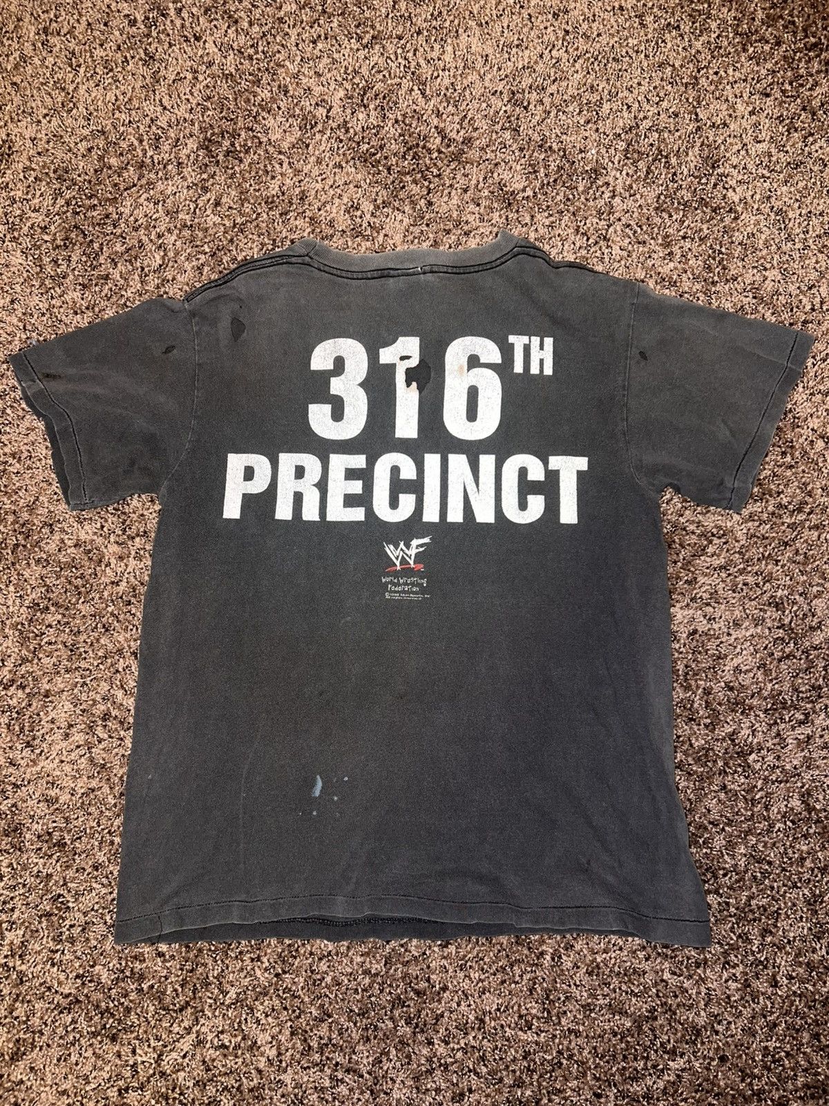 WWF Vintage Stone Cold Steve Austin shirt Size US L / EU 52-54 / 3 - 4 Thumbnail