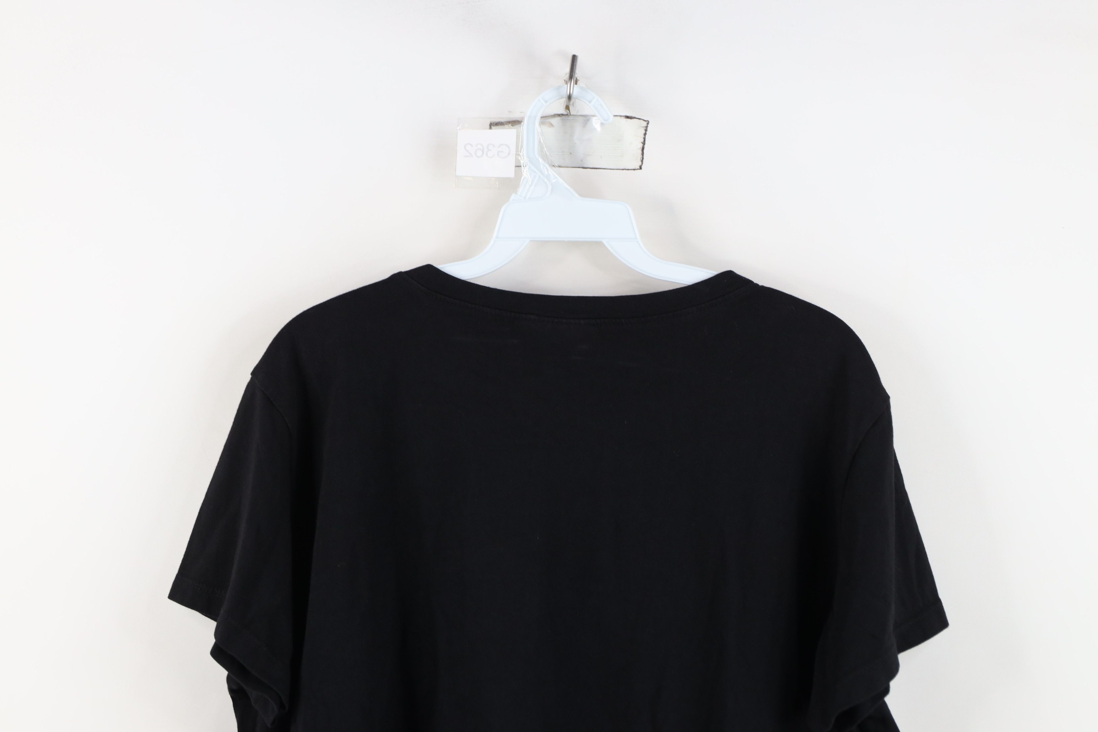 Vintage Vintage 90s Prairie Cotton Short Sleeve T-Shirt Black USA Size XL / US 12-14 / IT 48-50 - 13 Thumbnail
