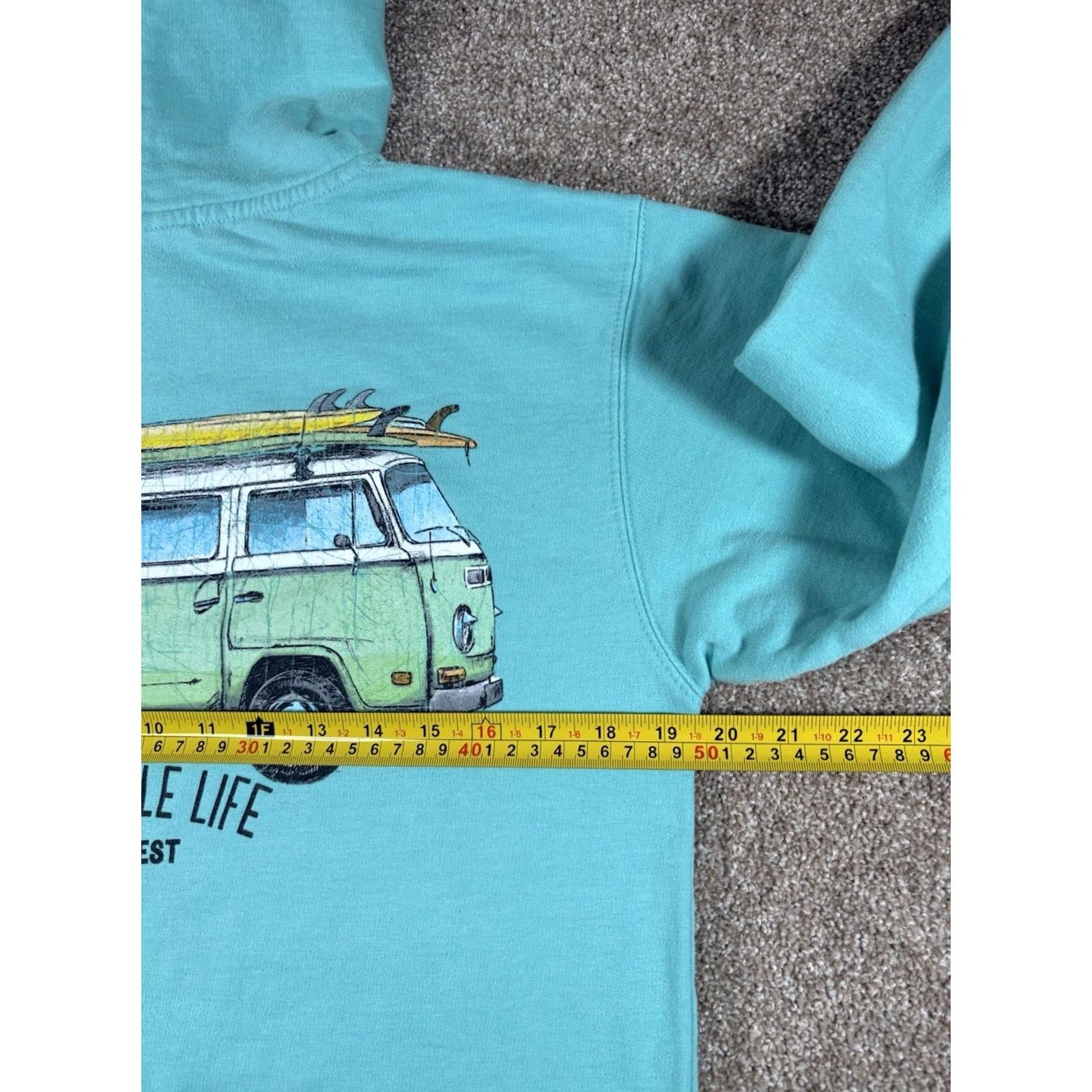 Vintage Final Answer: Retro Vision Apparel Key West Sweatshirt - Light Blue Small Size US S / EU 44-46 / 1 - 7 Thumbnail