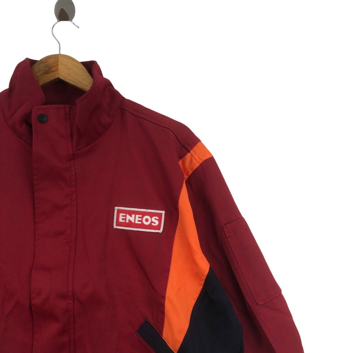 Vintage Vintage ENEOS RACING TEAM Motorsport Workwear Jacket Size US L / EU 52-54 / 3 - 5 Thumbnail