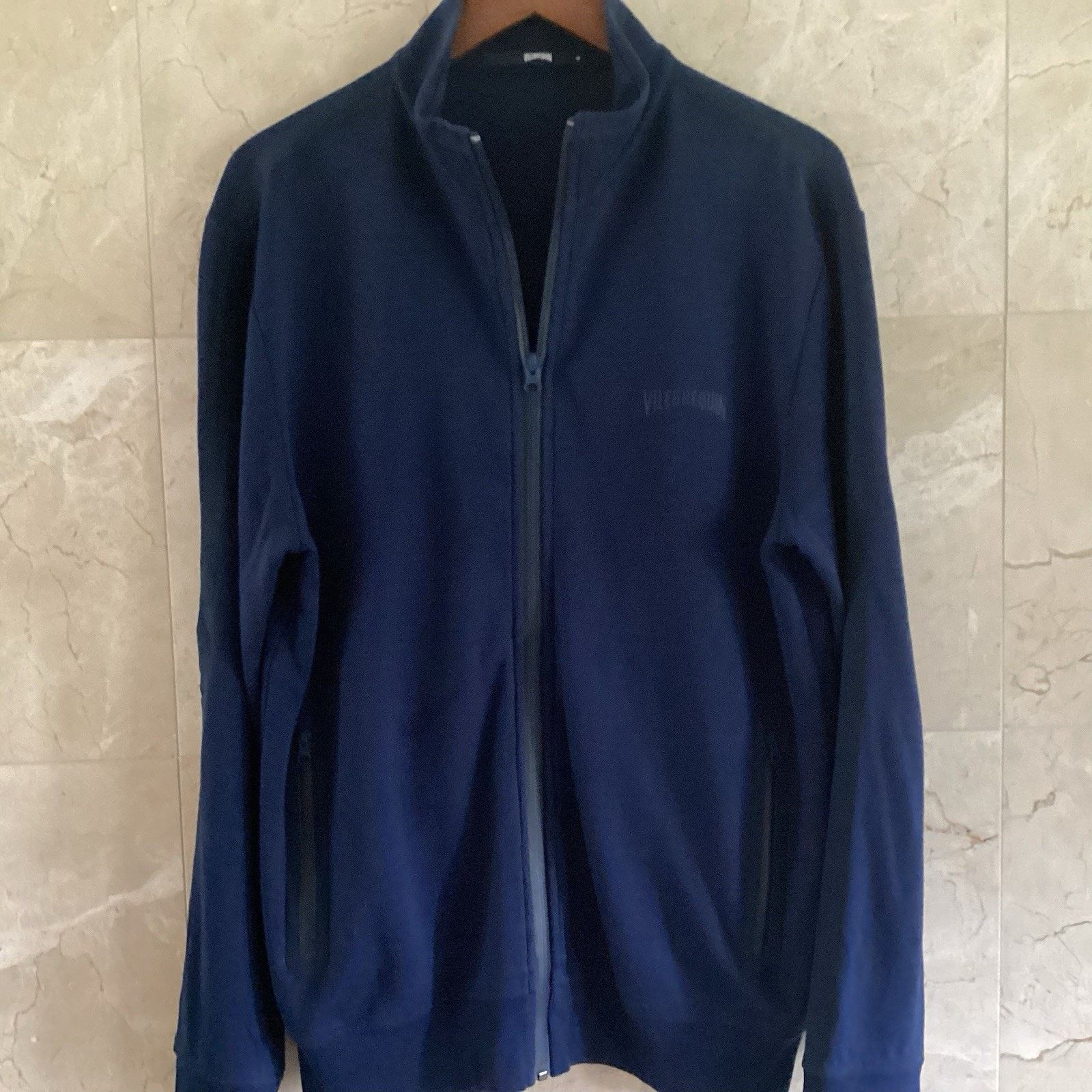Vilebrequin Vilebrequin Zip Track Jacket M Navy Minimalist Streetwear Size US M / EU 48-50 / 2 - 5 Thumbnail