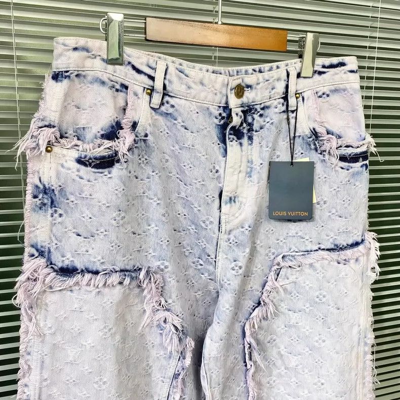 Louis Vuitton LOUIS VUITTON presbyopia and full print jeans 2504-Nextarro Size US 32 / EU 48 - 6 Thumbnail