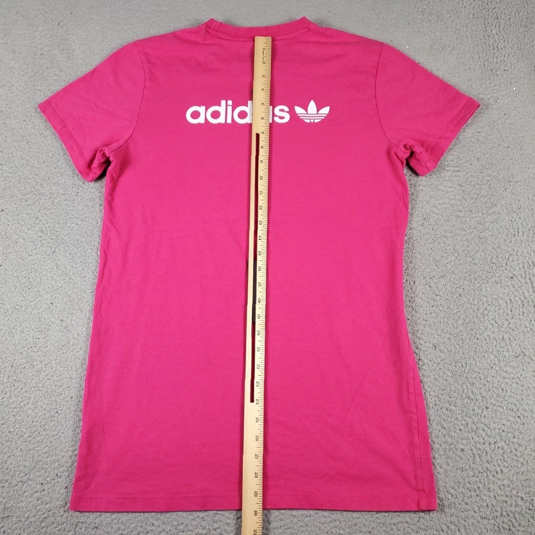 Adidas VINTAGE adidas Women’s T-Shirt S Pink Casual Short Sleeve Cotton Logo Basic 90s Womens Size S / US 4 / IT 40 - 7 Thumbnail