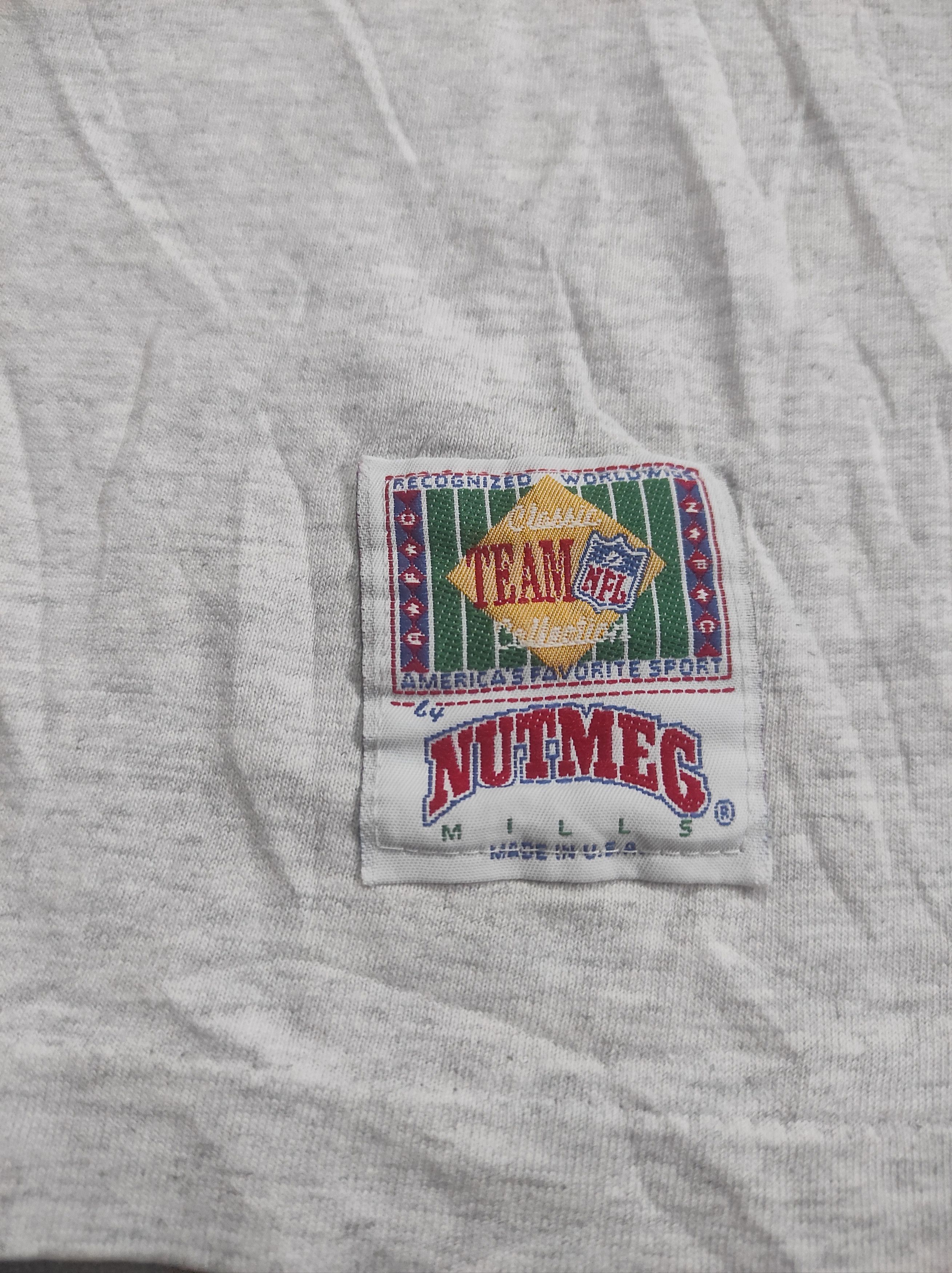 Nutmeg vintage Miami Dolphins NFL tshirt - Break Through Size US XL / EU 56 / 4 - 6 Thumbnail