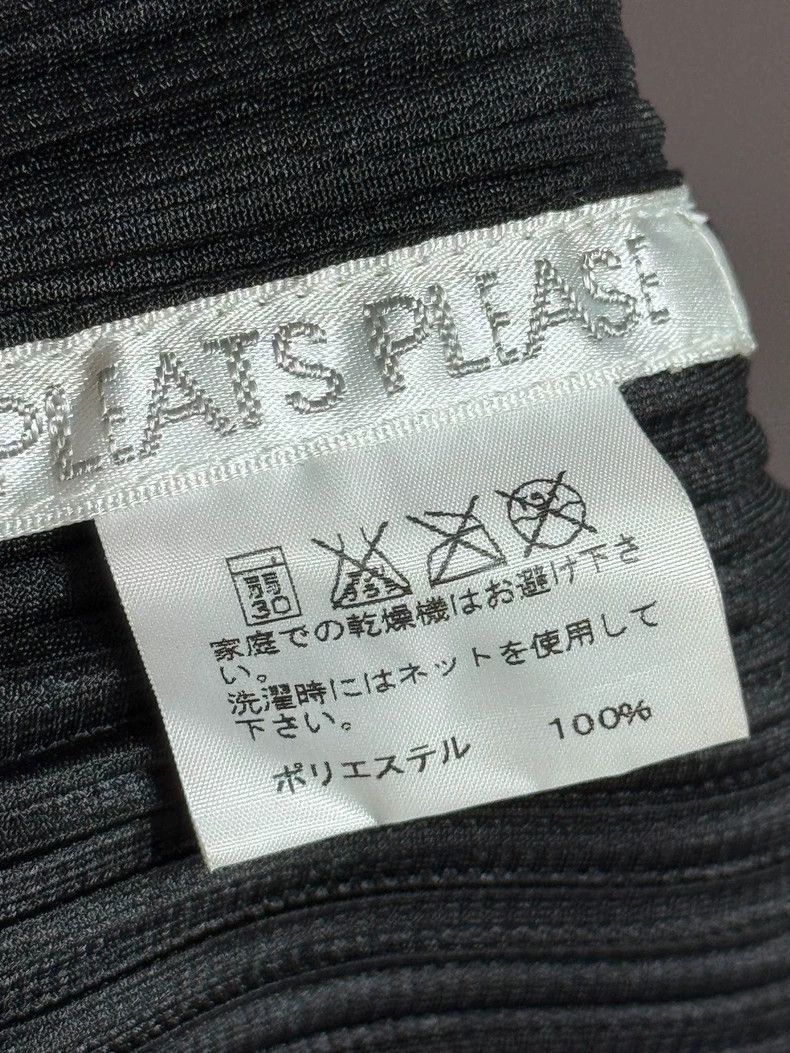 Issey Miyake Issey Miyake size:3 Black V-neck sleeveless long top Size S / US 4 / IT 40 - 3 Thumbnail