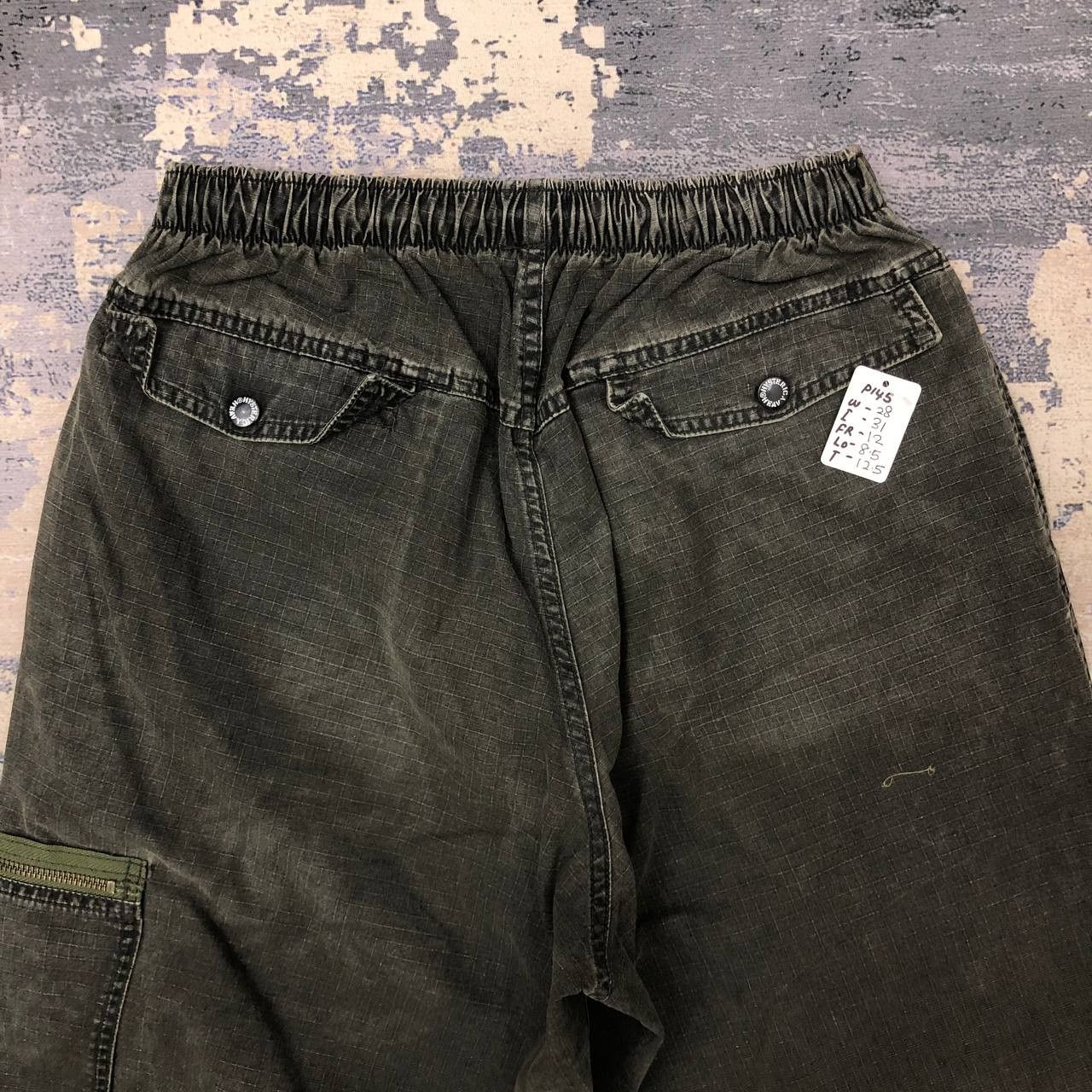 Hysteric Glamour P145 HYSTERIC RIPSTOP DENIM PANTS Size US 30 / EU 46 - 4 Thumbnail