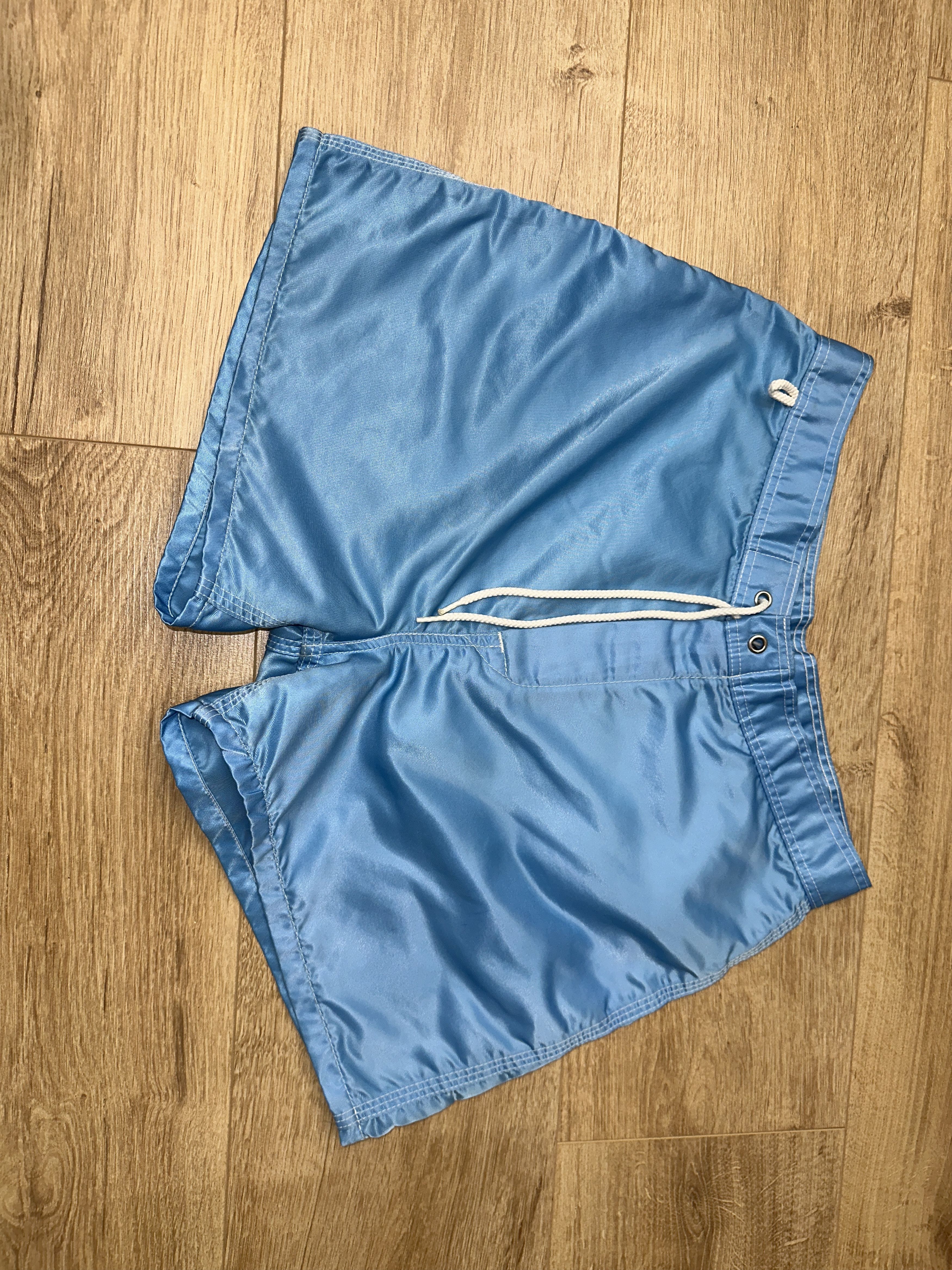Sundek Sundek Swim Shorts Size 29 Made USA Curved Stripe Trim Mesh Size US 29 - 5 Thumbnail
