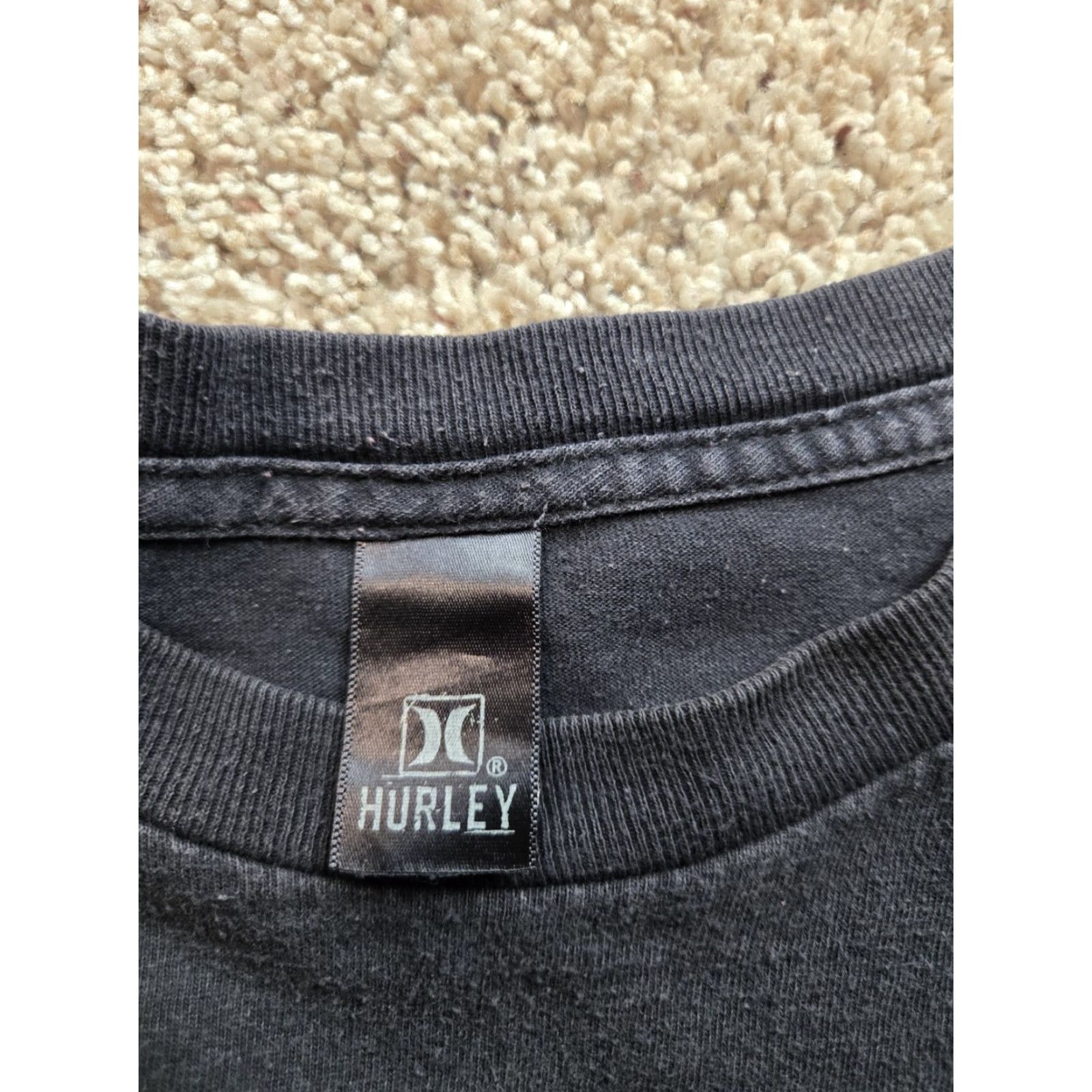 Hurley Vintage Hurley Shirt 2XL Mens Black Long Sleeve The Movement Graphic Skater Y2K Size US XXL / EU 58 / 5 - 5 Thumbnail