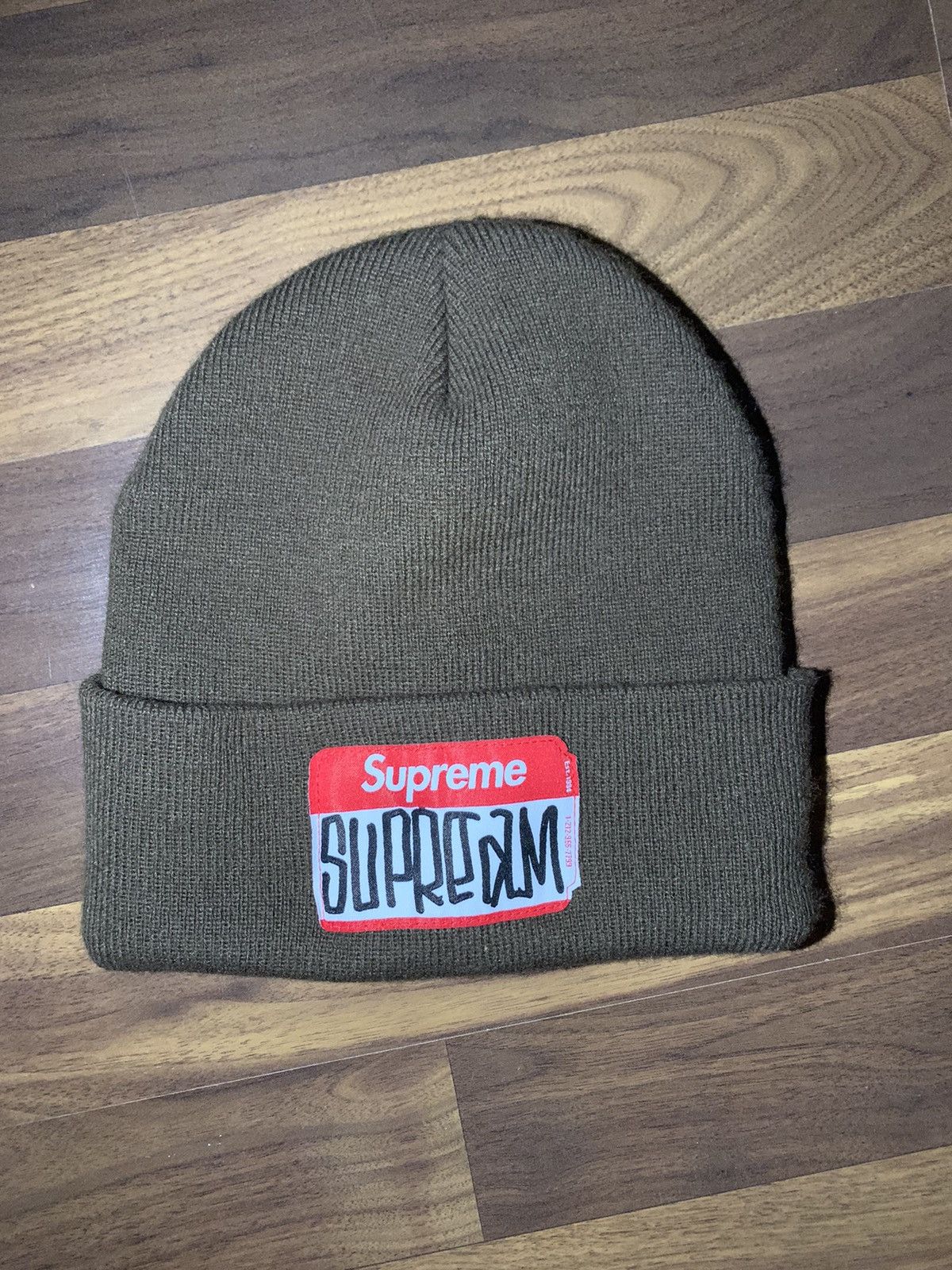 帽子 Supreme Louis Vuitton Monogram Beanie 2000s SUPREME X LOUIS VUITTON MONOGRAM BEANIE | Depop
