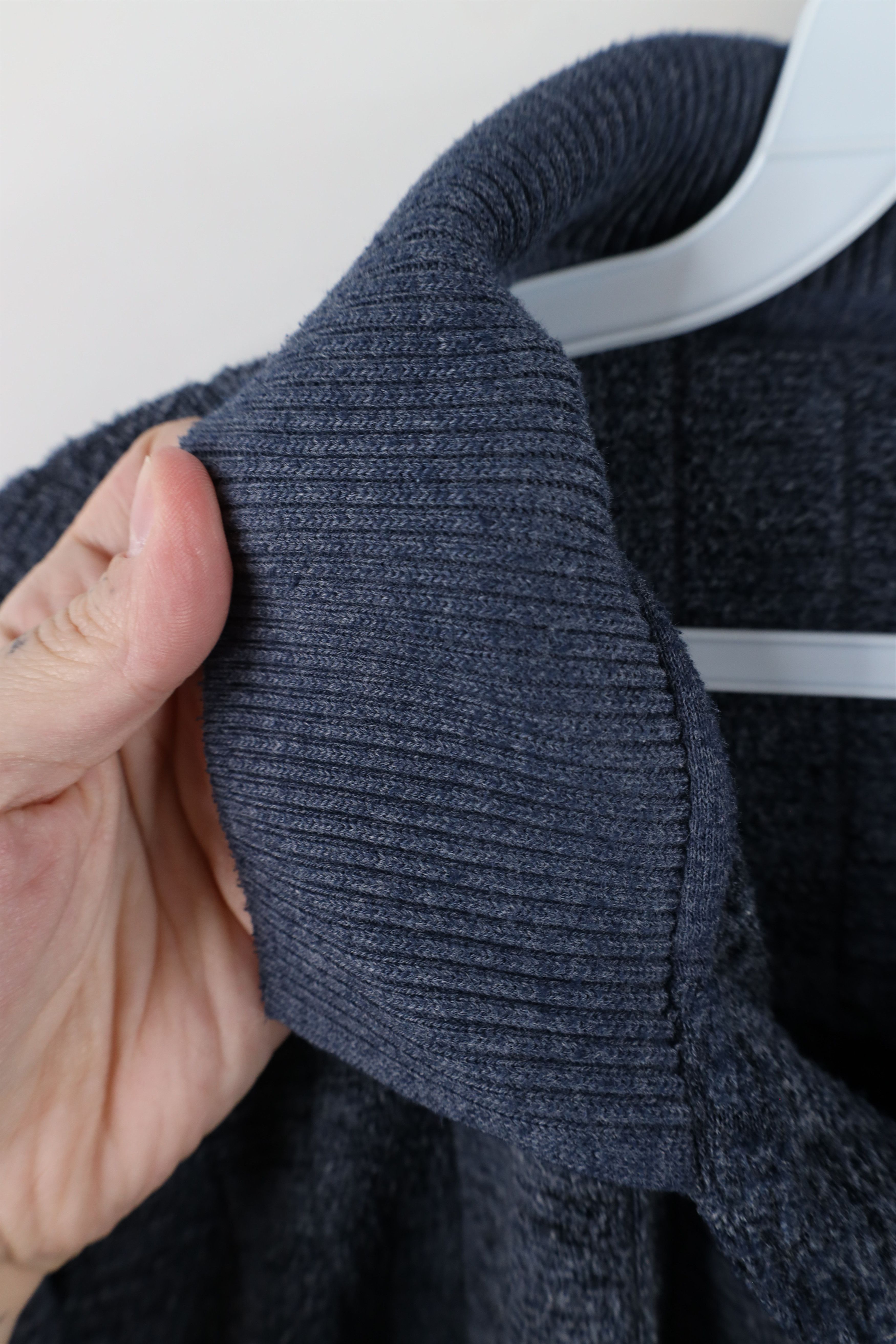 Vintage Vintage 90s Streetwear Fleece Collared Pullover Sweater Blue Size US XXL / EU 58 / 5 - 6 Thumbnail