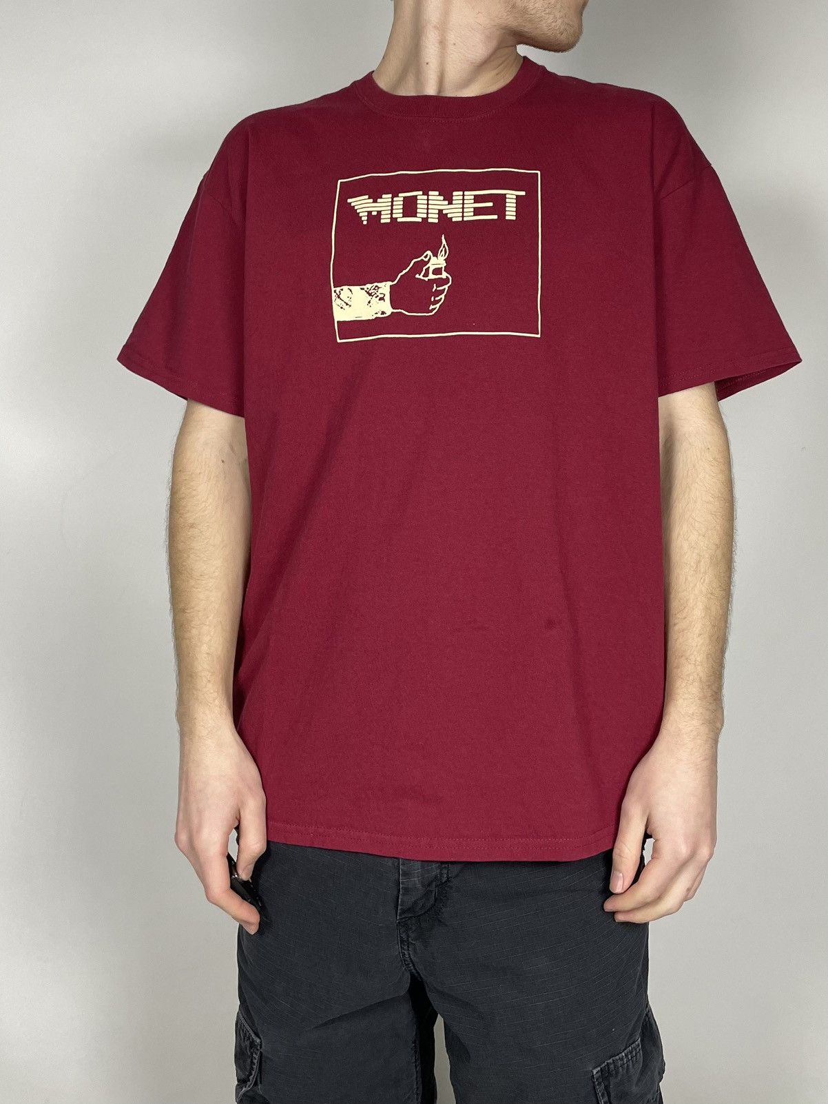 Monet Monet Skateboards ♻️ Vinyl Supreme Lighter tee t shirt Size US XL / EU 56 / 4 - 2 Thumbnail