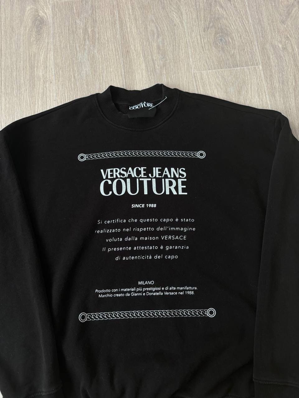 Versace Jeans Couture Versace jeans couture sweatshirt luxury rare Size US S / EU 44-46 / 1 - 2 Thumbnail