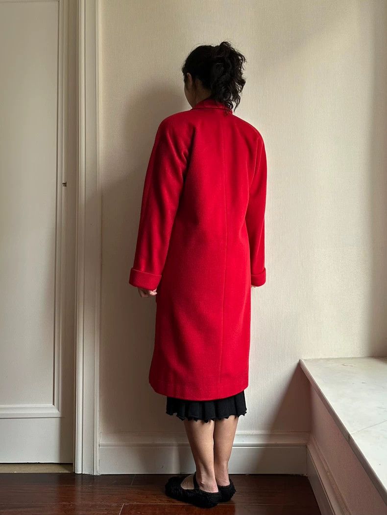 Kenzo KENZO Thick wool coat Size S / US 4 / IT 40 - 6 Thumbnail