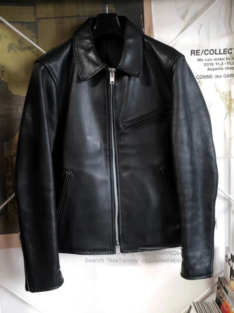 Comme des Garcons Comme des Garcons 00aw Leather Biker Jacket. Size US L / EU 52-54 / 3 - 1 Thumbnail