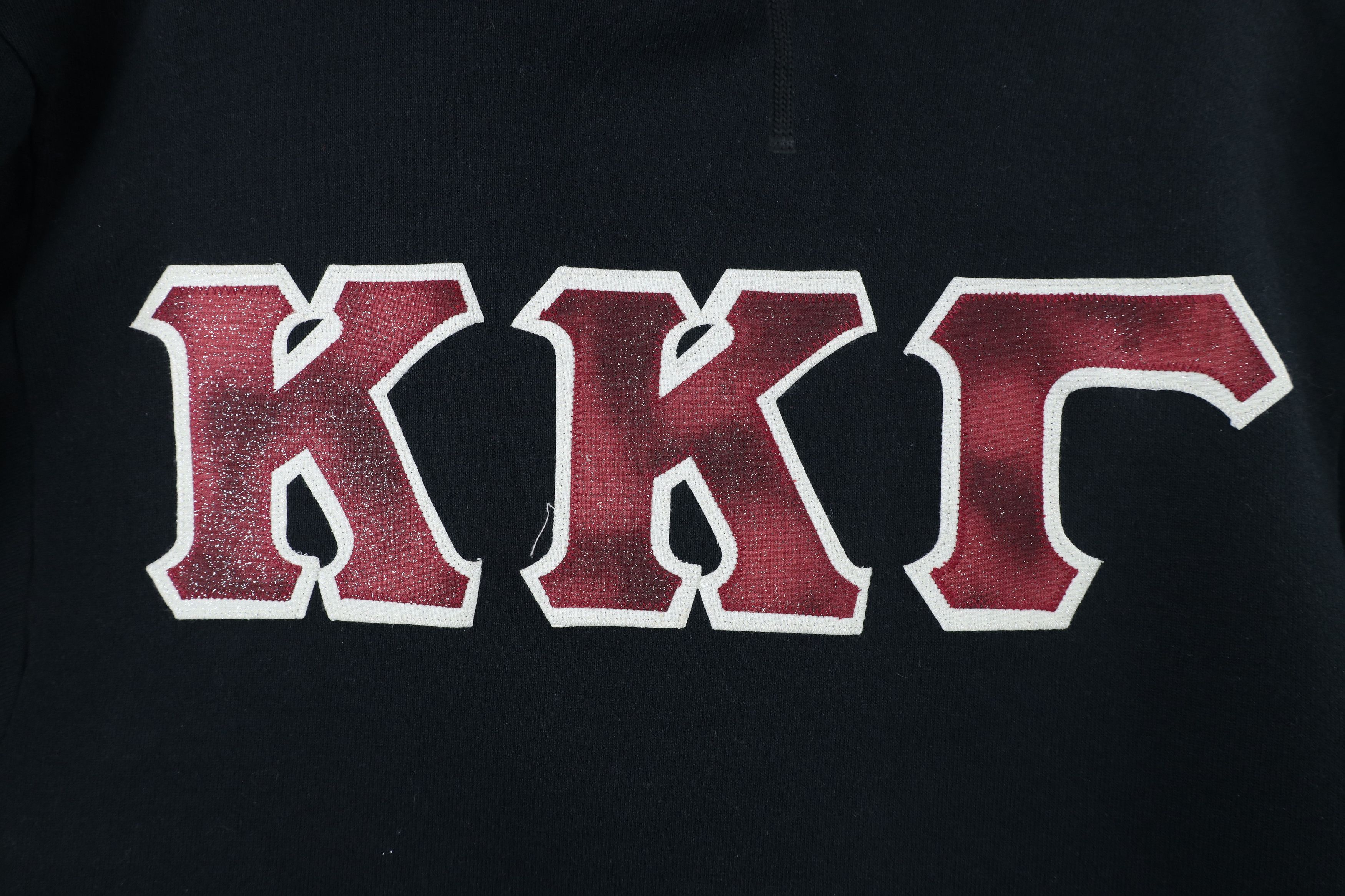 Vintage Vintage 90s Kappa Kappa Gamma Sorority Hoodie Sweatshirt Size S / US 4 / IT 40 - 4 Thumbnail