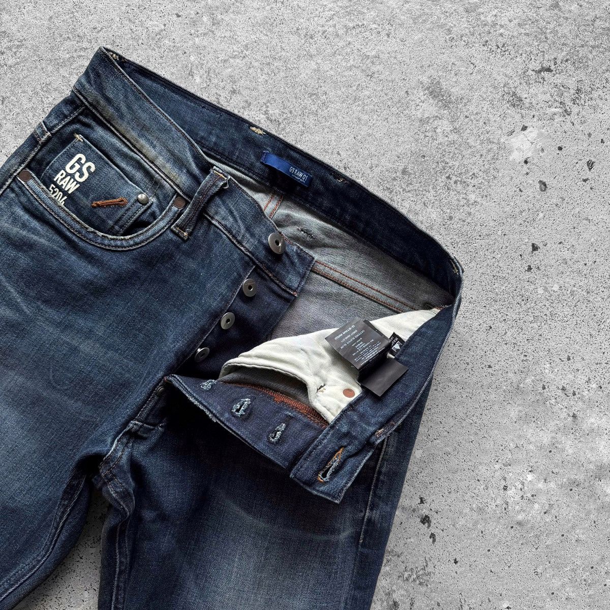 G-Star G-Star Raw Mens Blue Defend Super Slim Denim Jeans RRP €150 Size US 30 / EU 46 - 10 Thumbnail
