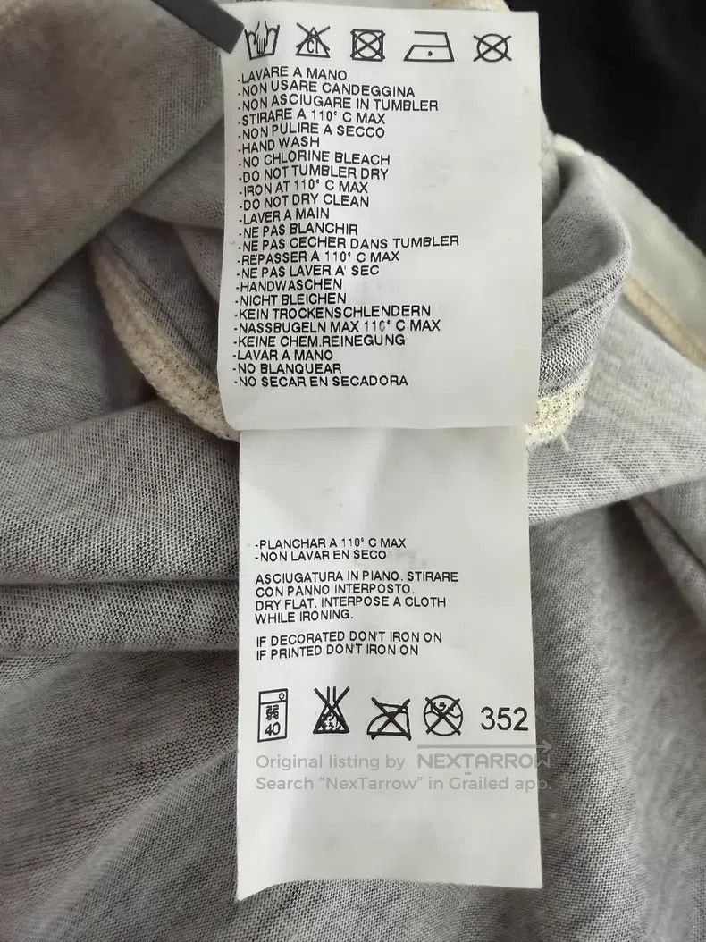 Maison Margiela Maison Margiela Black and White Gradient Fading Long Sleev Size US M / EU 48-50 / 2 - 6 Thumbnail