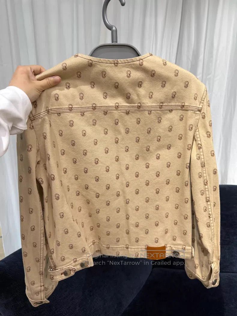 Hermes Hermes Logo Patch Full Print Buttoned Jacket - Cotton Size XS / US 0-2 / IT 36-38 - 2 Thumbnail