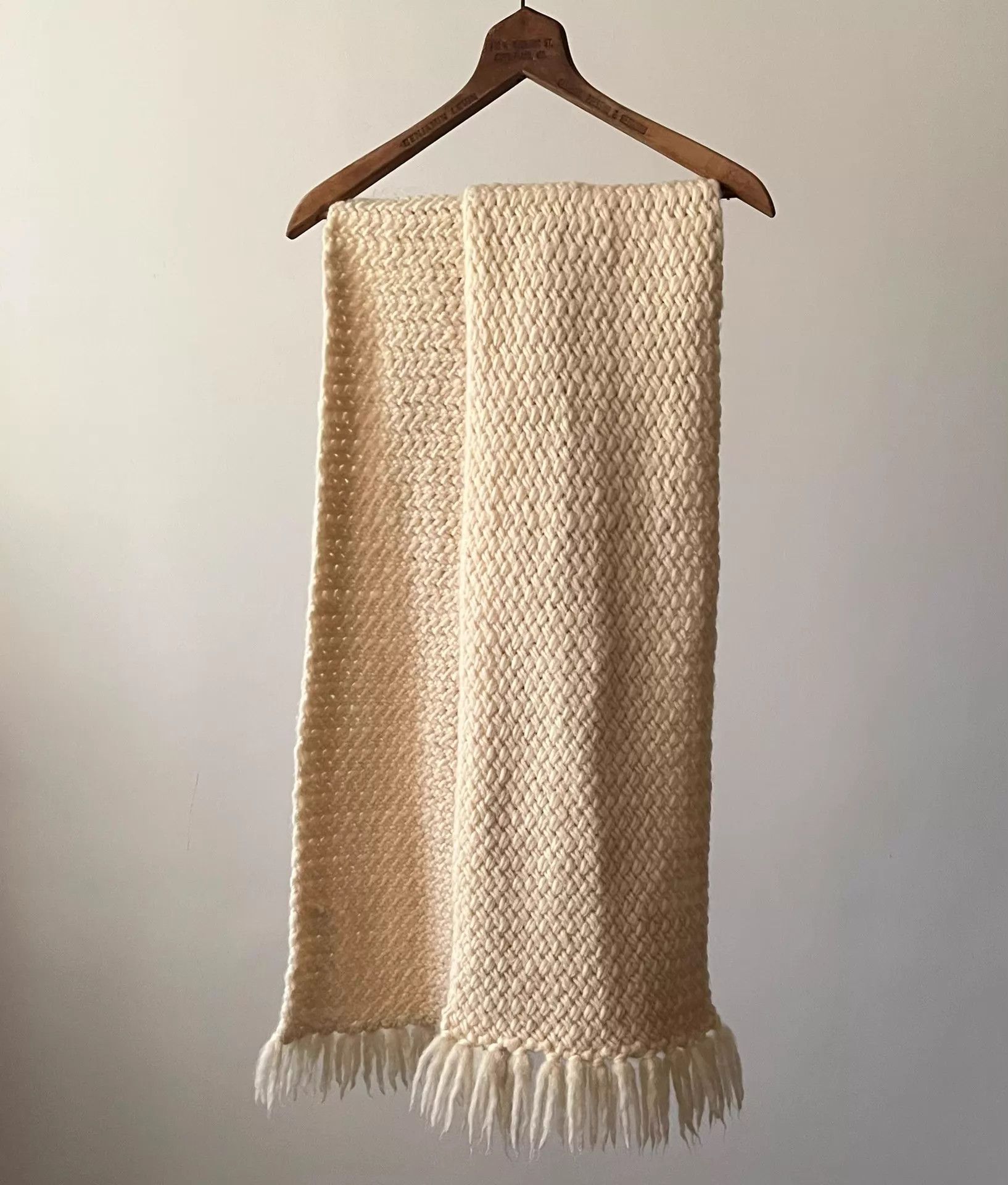 Number (N)ine NUMBER (N)INE 02AW Oversized Scarf Size ONE SIZE - 2 Thumbnail