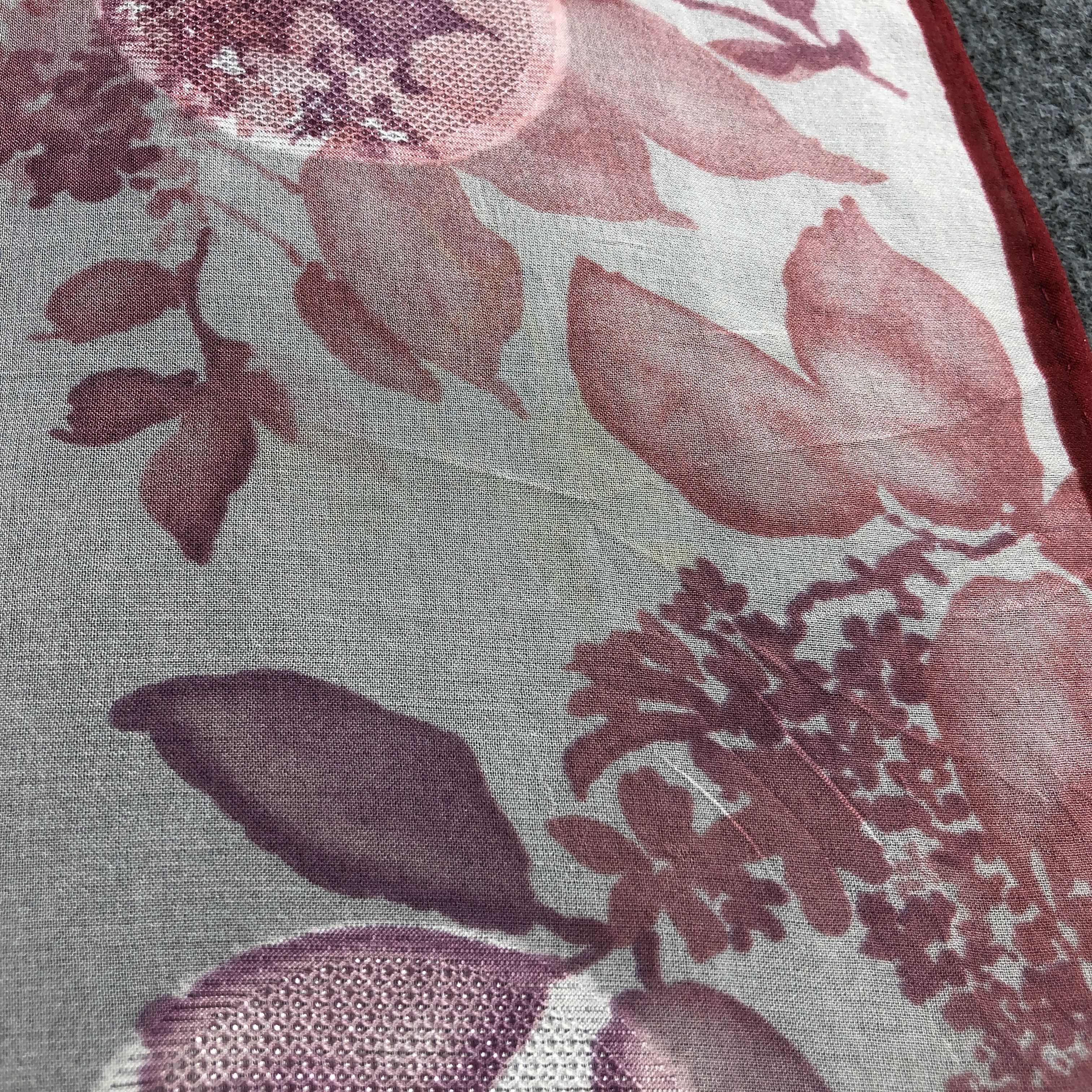 Mila Schon Vintage Mila Schon Floral Silk Scarf M1264 Size ONE SIZE - 10 Thumbnail
