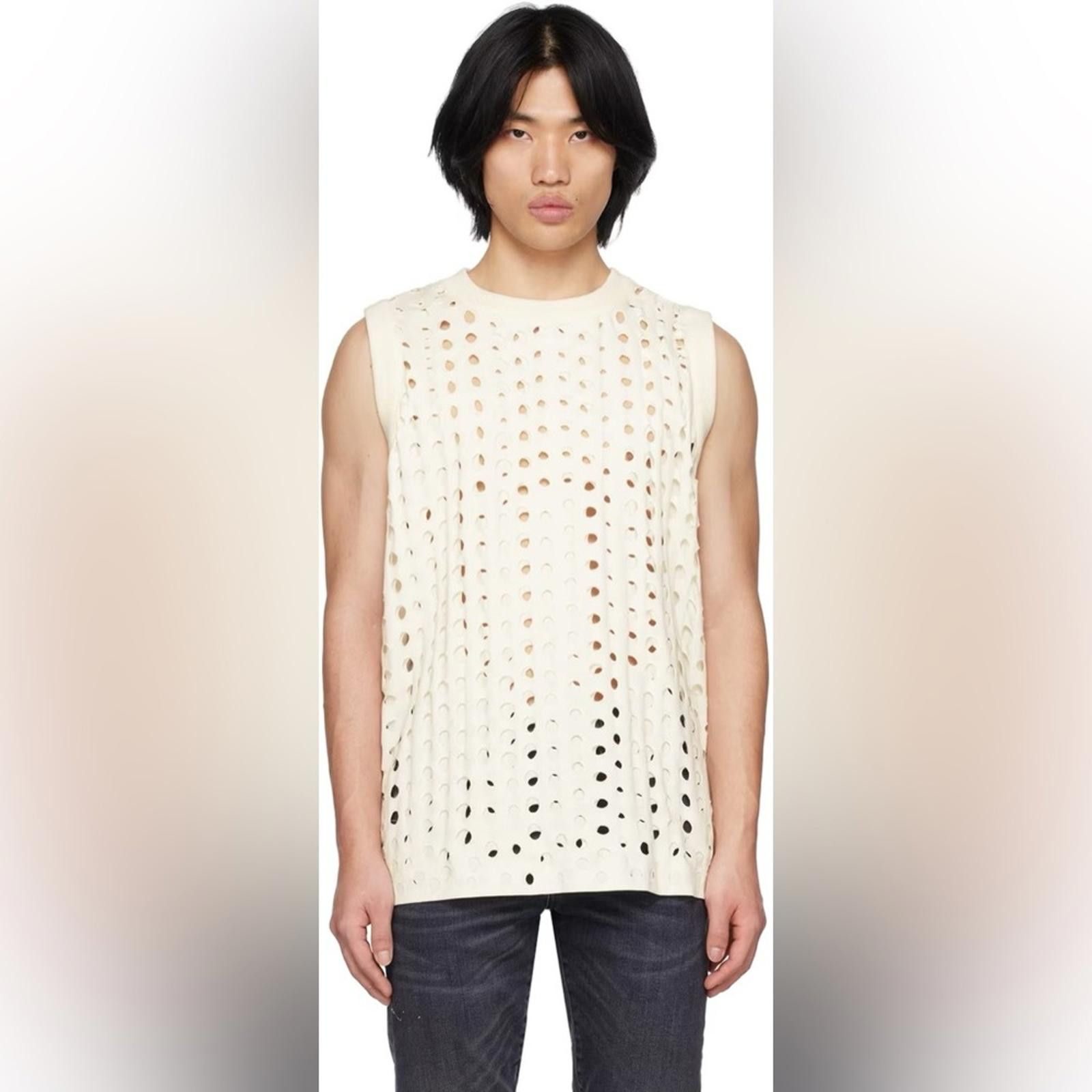 Rta RtA Tobias Tank Top in Burned White Size M Size US M / EU 48-50 / 2 - 1 Thumbnail
