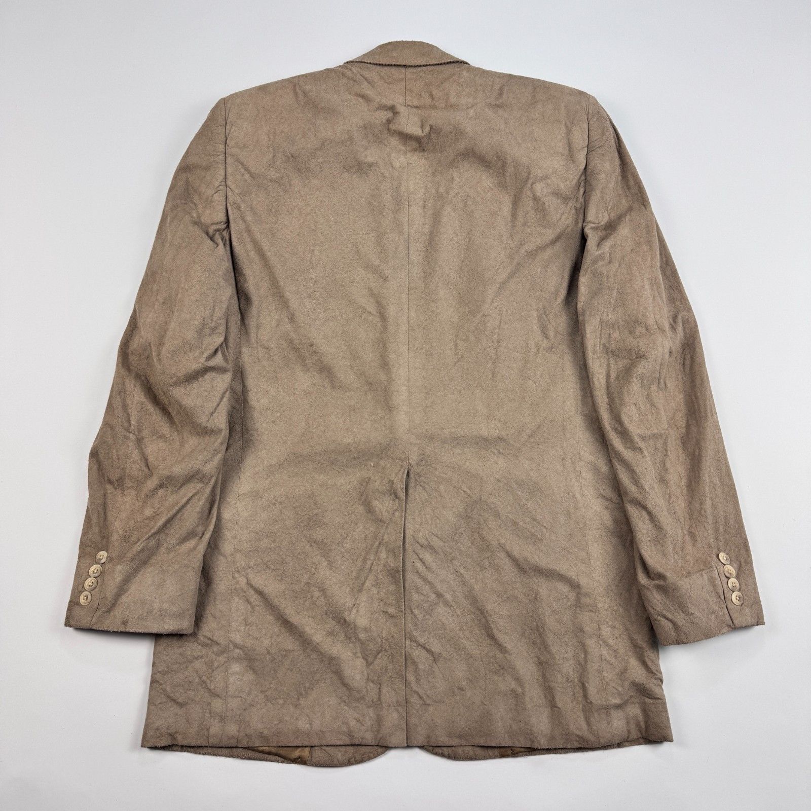 Christian Dior Monsieur Dior Monsieur Faux Suede Sport Coat Blazer Tan 42R Size 42R - 10 Thumbnail