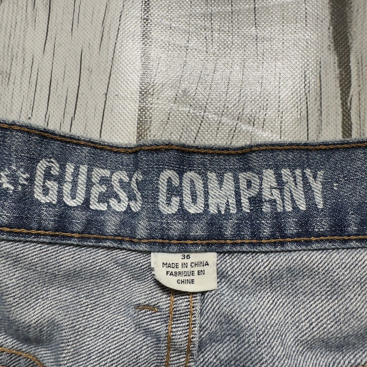 Guess × Vintage Vintage Guess jeans Size US 36 / EU 52 - 6 Thumbnail