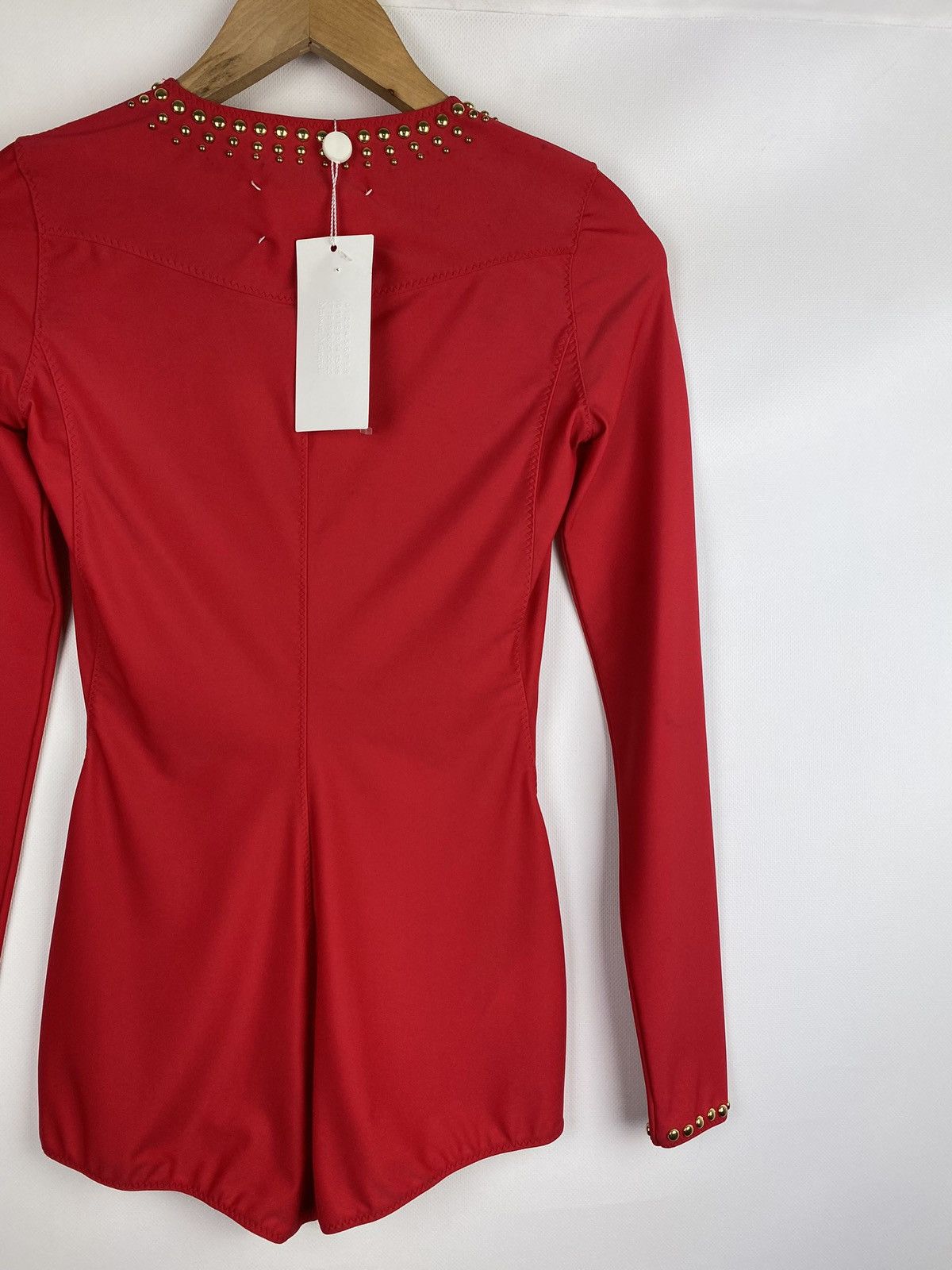 Maison Margiela BNWD Maison Margiela Runaway long sleeve bodysuit blouse Size S / US 4 / IT 40 - 14 Thumbnail