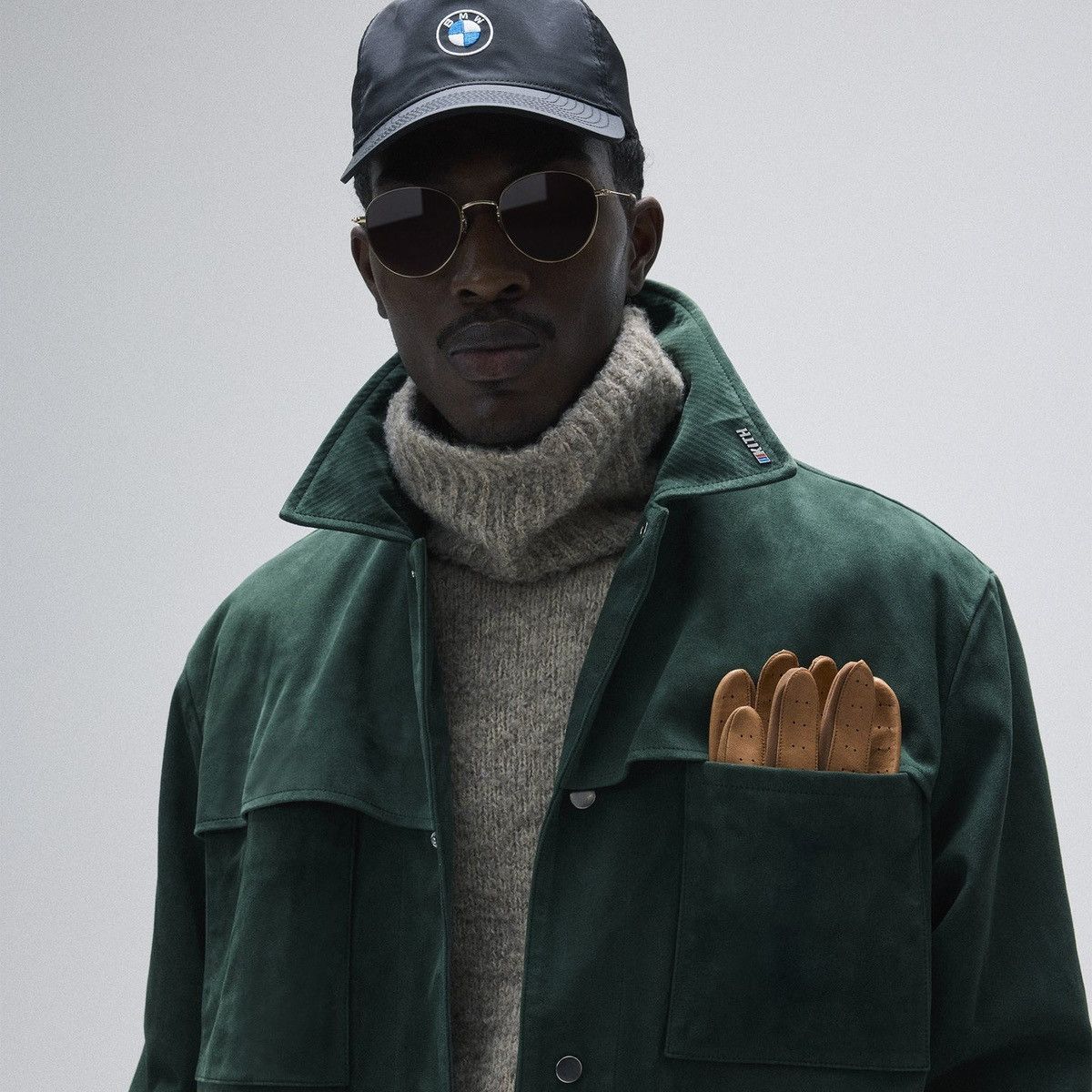 Kith Kith for BMW Finn Suede Jacket in “Vitality” (Dark Green) XL Size US XL / EU 56 / 4 - 3 Thumbnail
