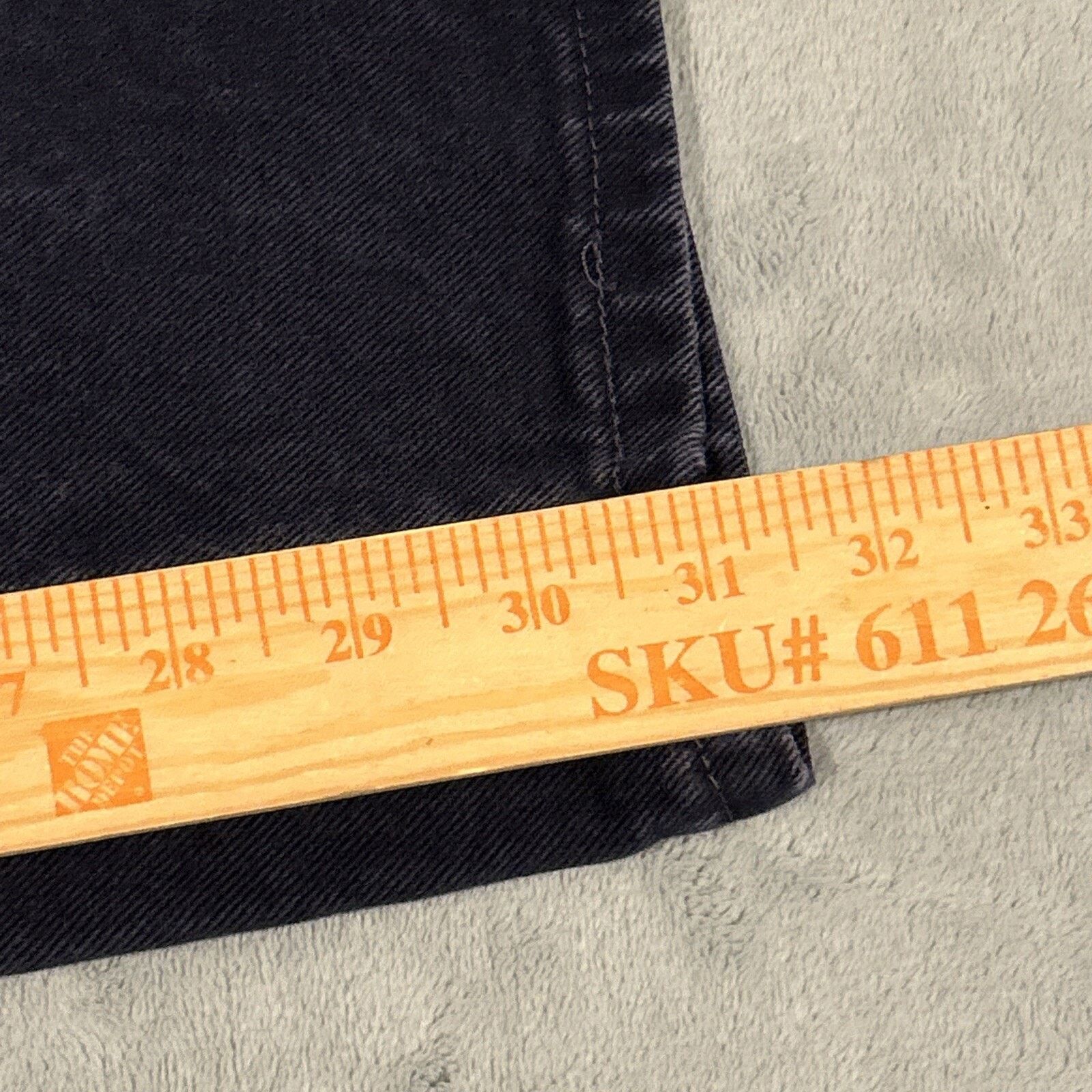Levi's 90s USA Made Straight Leg Bare Back Jeans Womens 27x31 Size 27" / US 4 / IT 40 - 11 Thumbnail