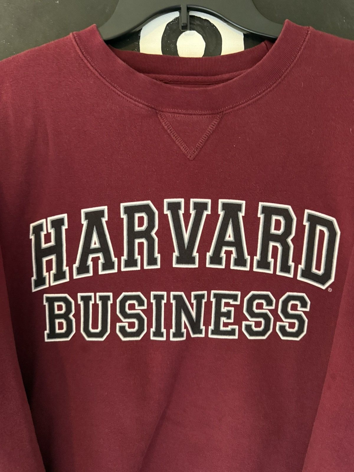 Gear for Sports HARVARD BUSINESS CREWNECK SWEATSHIRT – BURGUNDY (VINTAGE) Size US L / EU 52-54 / 3 - 3 Thumbnail