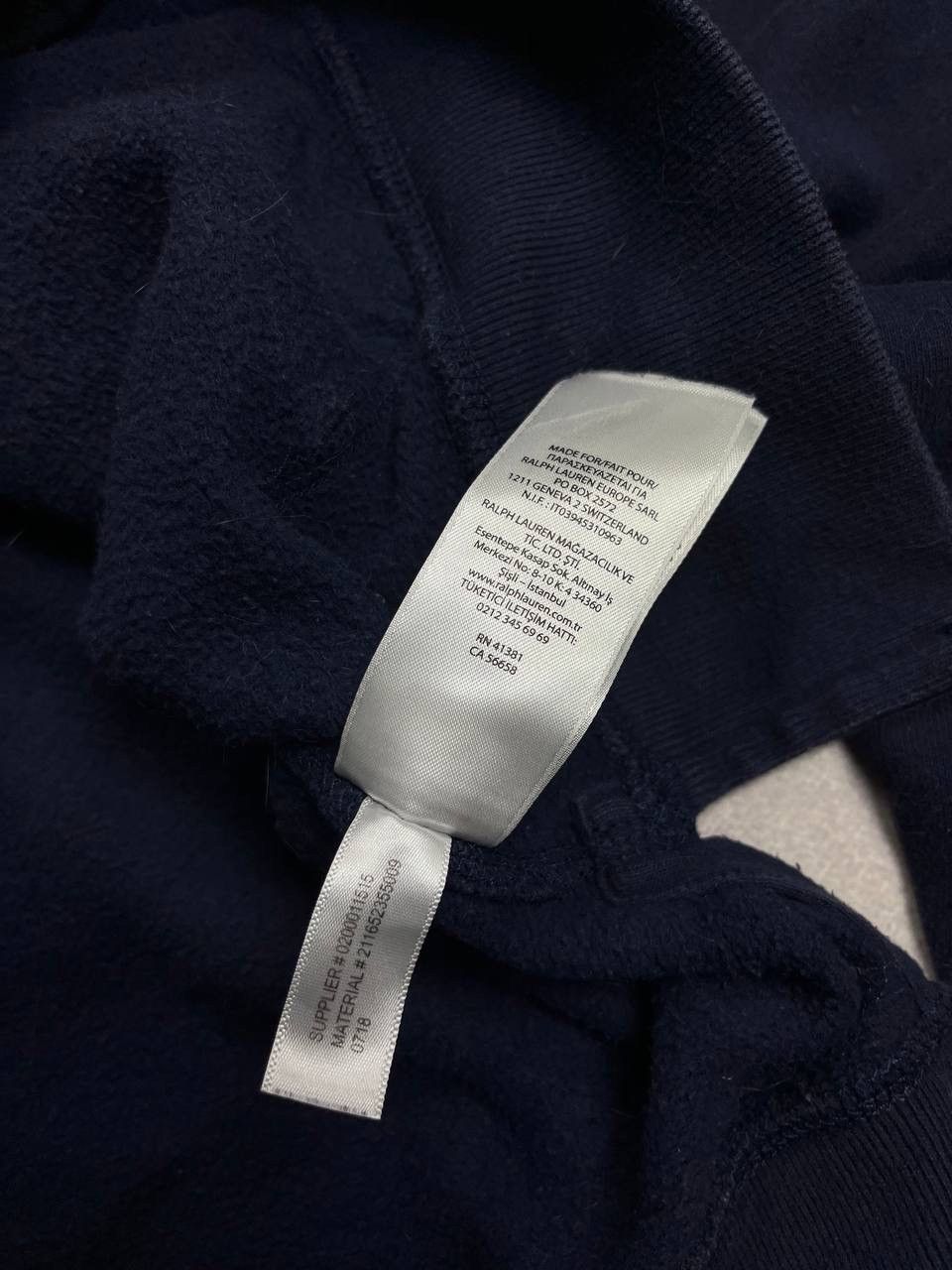 Polo Ralph Lauren × Vintage Vintage Polo Ralph Lauren Boxy Zip Hoodie Y2K S Size US S / EU 44-46 / 1 - 6 Thumbnail