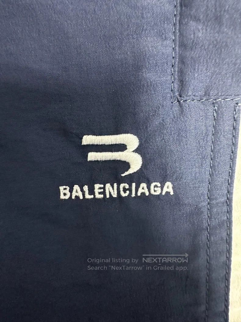 Balenciaga Balenciaga size S Logo Patchwork Straight Fit Sport Pants Size US 27 - 3 Thumbnail