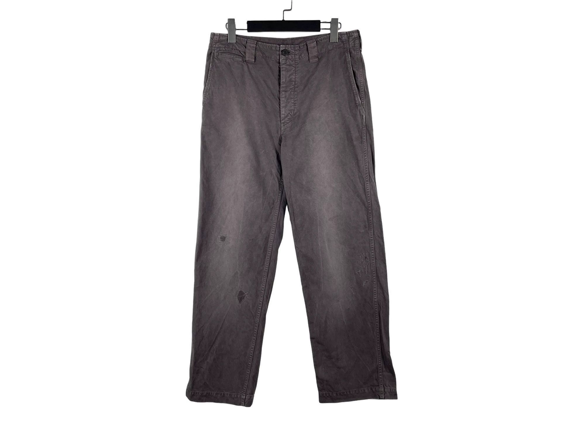 Visvim WIDE CHINO PANTS CRASH | Grailed