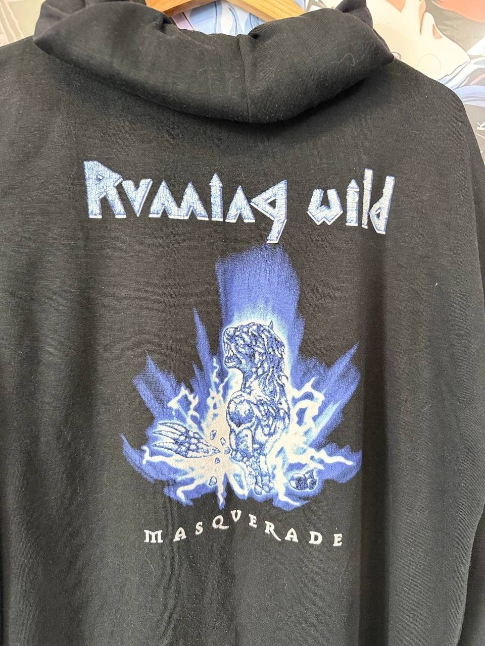 Band Tees Vintage 90s Running Wild Summer Metal Meeting Hoodie Size US XL / EU 56 / 4 - 10 Thumbnail