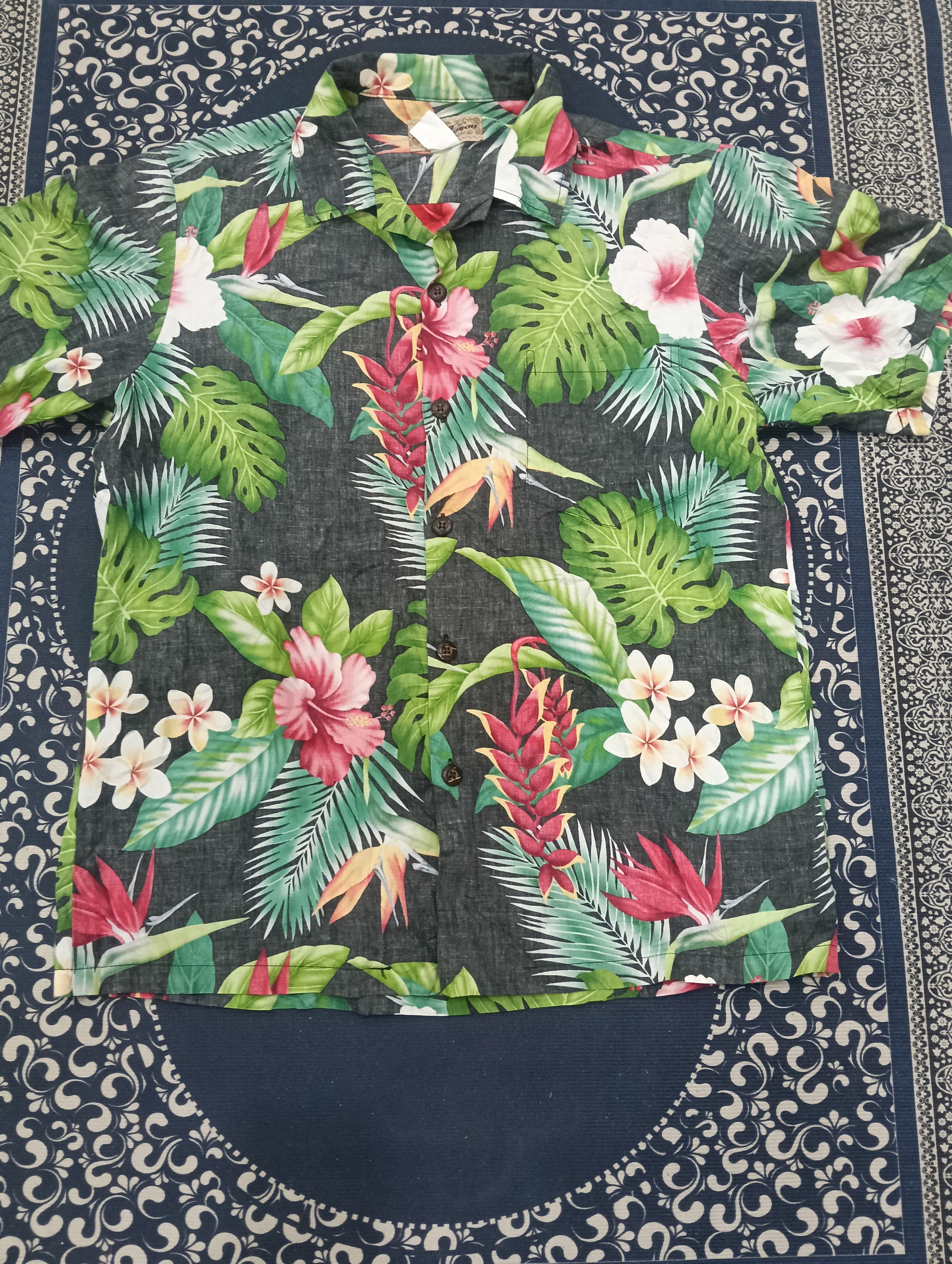 Vintage Vintage Hawaii Buttons Up Size US L / EU 52-54 / 3 - 3 Thumbnail