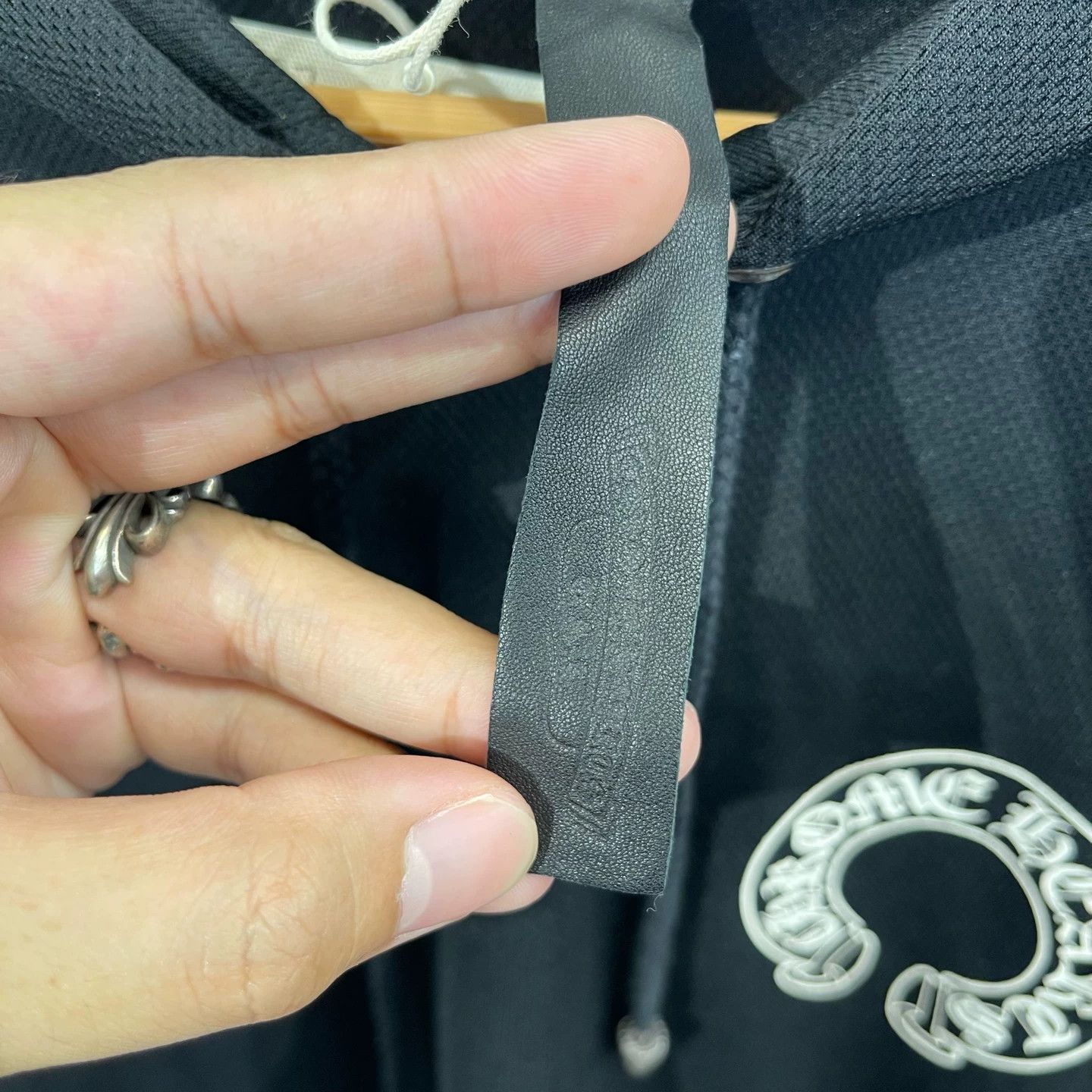 Chrome Hearts Chrome Hearts Rare Nylon Hoodie w/ Arm Vedic Cross M 99New Size US M / EU 48-50 / 2 - 3 Thumbnail