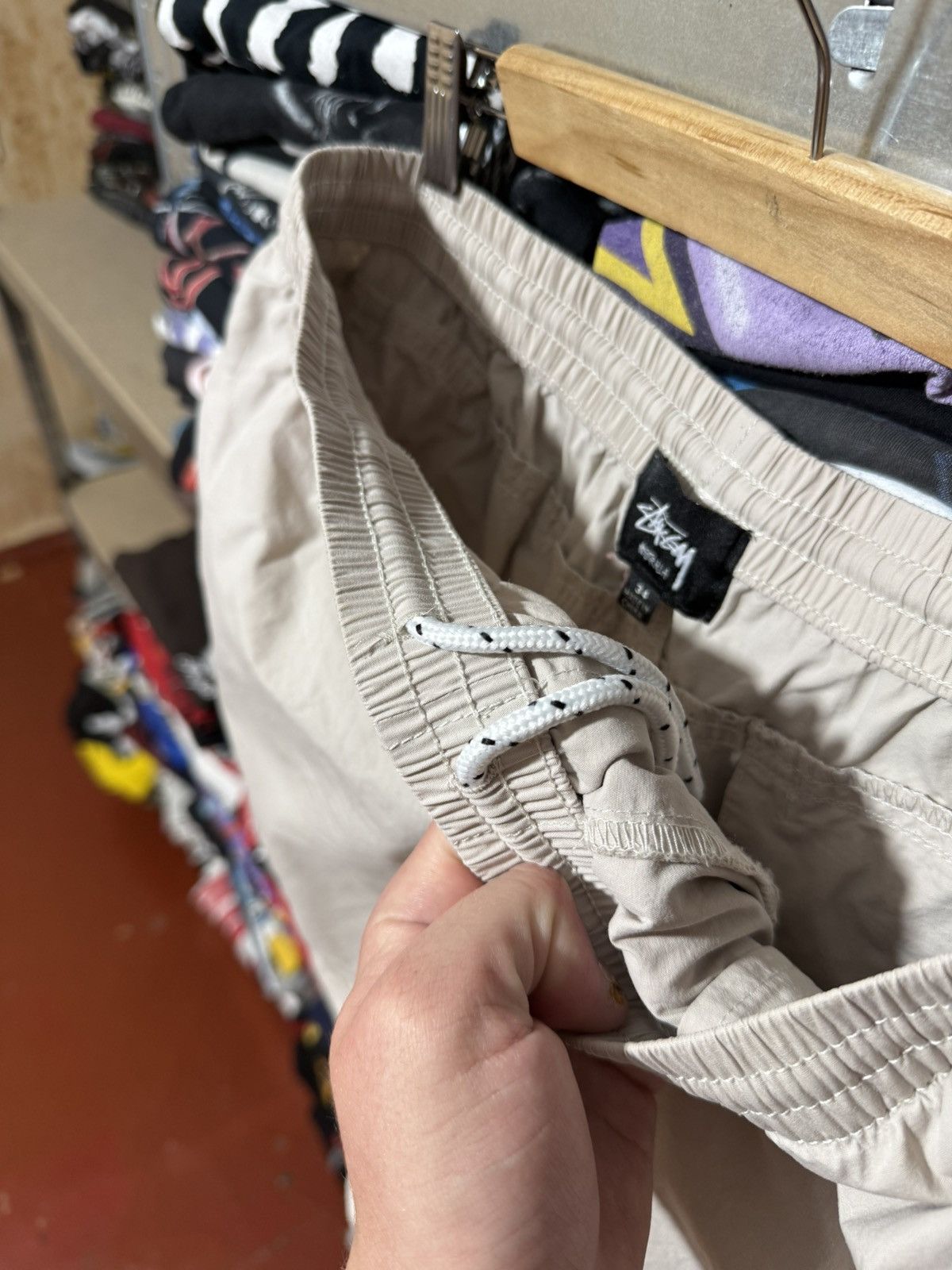 Japanese Brand × Stussy Rare Stussy Australia Beach Retro Shorts Y2K Hype Size US 34 / EU 50 - 6 Thumbnail