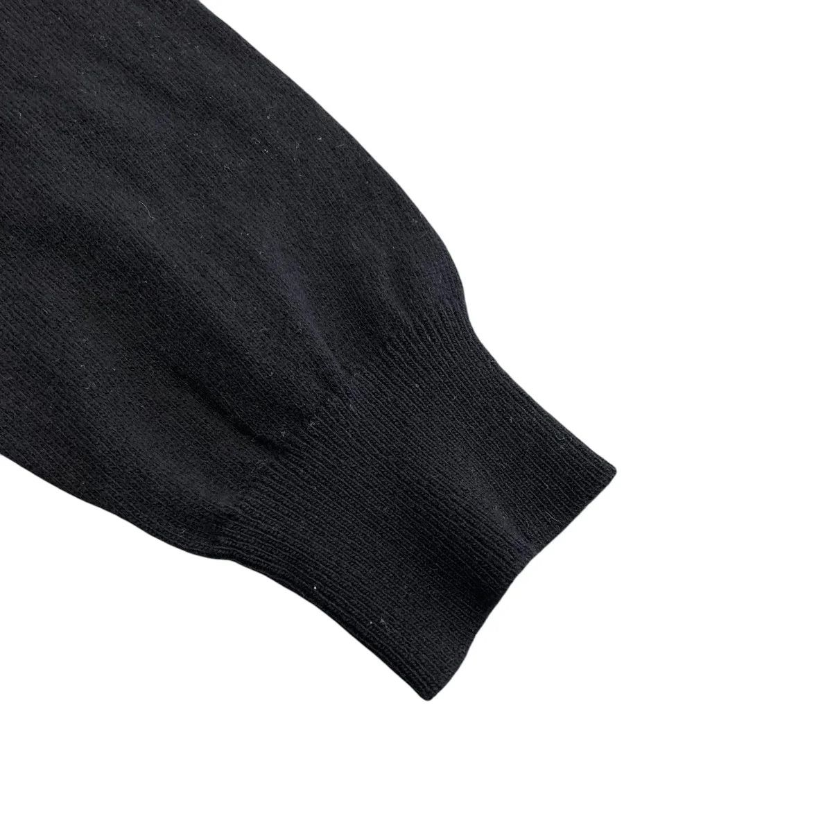 Comme des Garcons × Comme des Garcons SHIRT Patchwork Motif V Neck Wool Knit Sweater Size M / US 6-8 / IT 42-44 - 3 Thumbnail