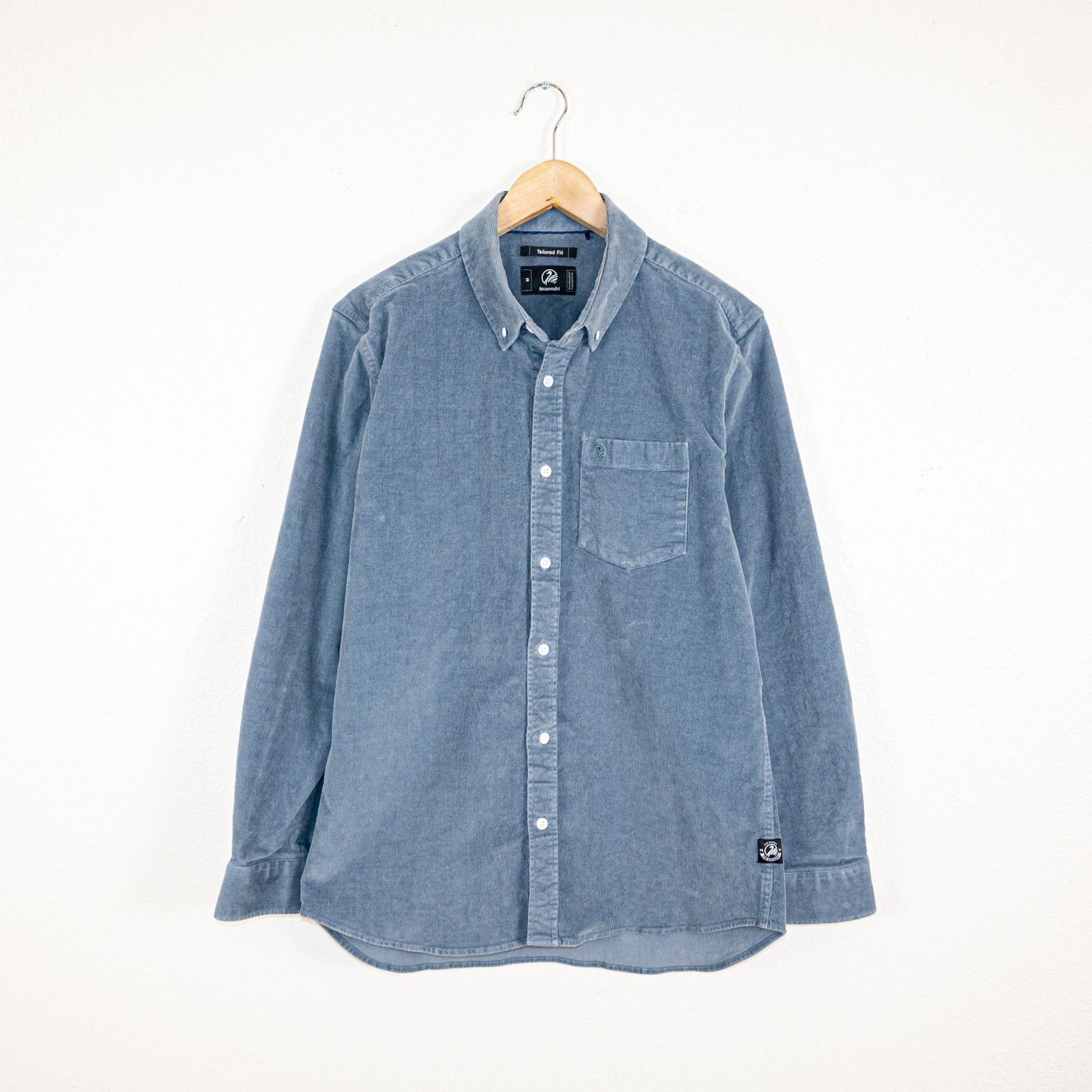 Other Swanndri Medium Ranfurly Corduroy Button down Shirt blue Size US M / EU 48-50 / 2 - 1 Thumbnail