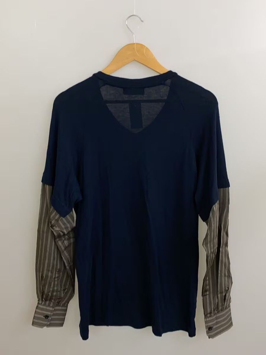 Yohji Yamamoto Hybrid Striped Long Sleeve Tee Size US M / EU 48-50 / 2 - 2 Thumbnail