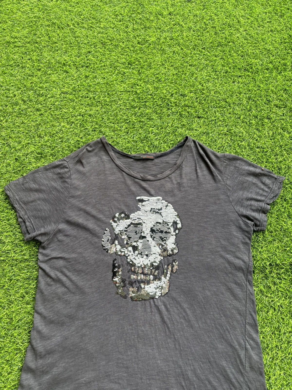Hysteric Glamour Y2k Zishen Skull Punk Style Tshirt Size US L / EU 52-54 / 3 - 2 Thumbnail