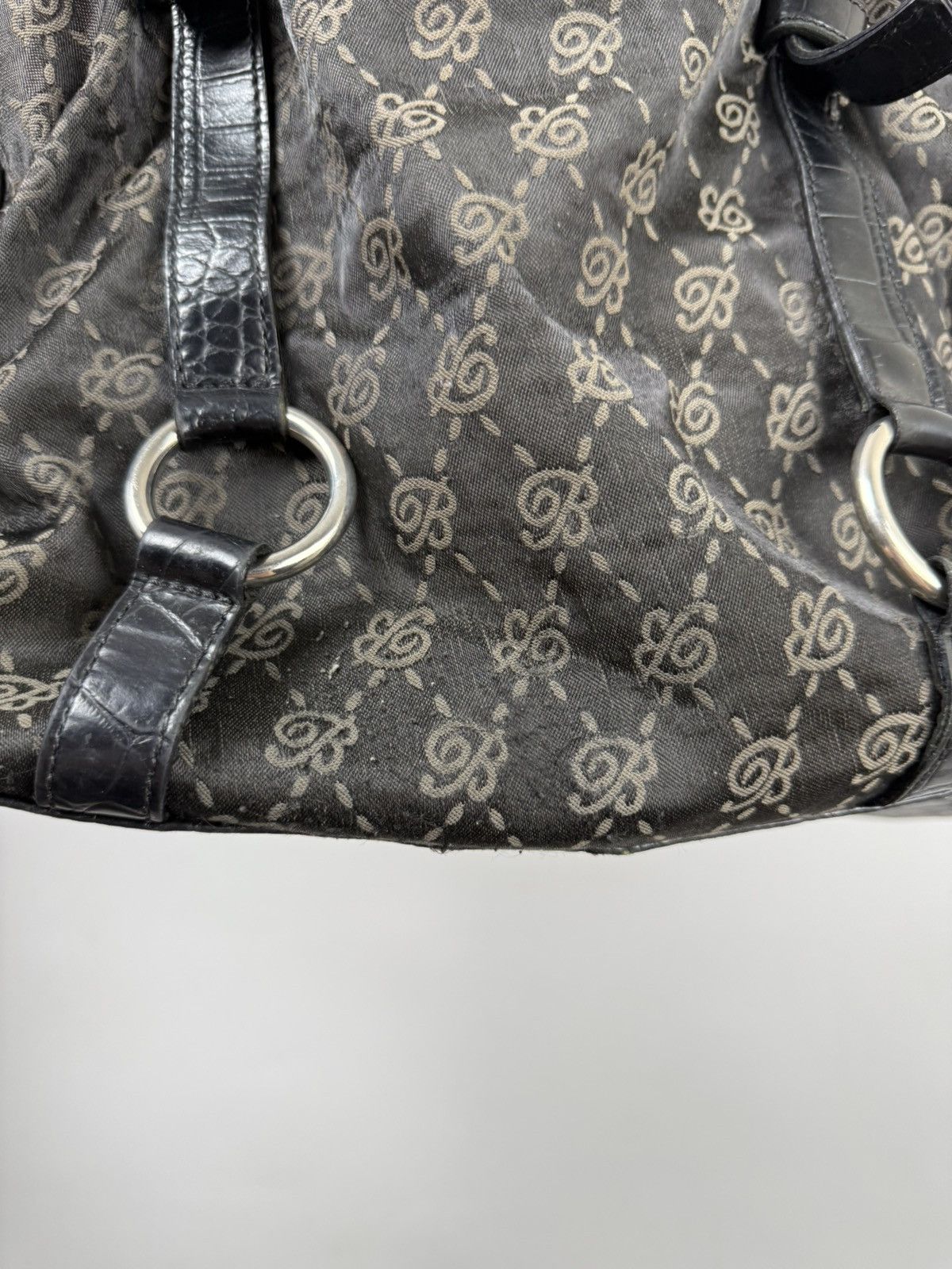 Blumarine Brumarine VNTG Y2K Cloth Monogram Bag Size ONE SIZE - 5 Thumbnail