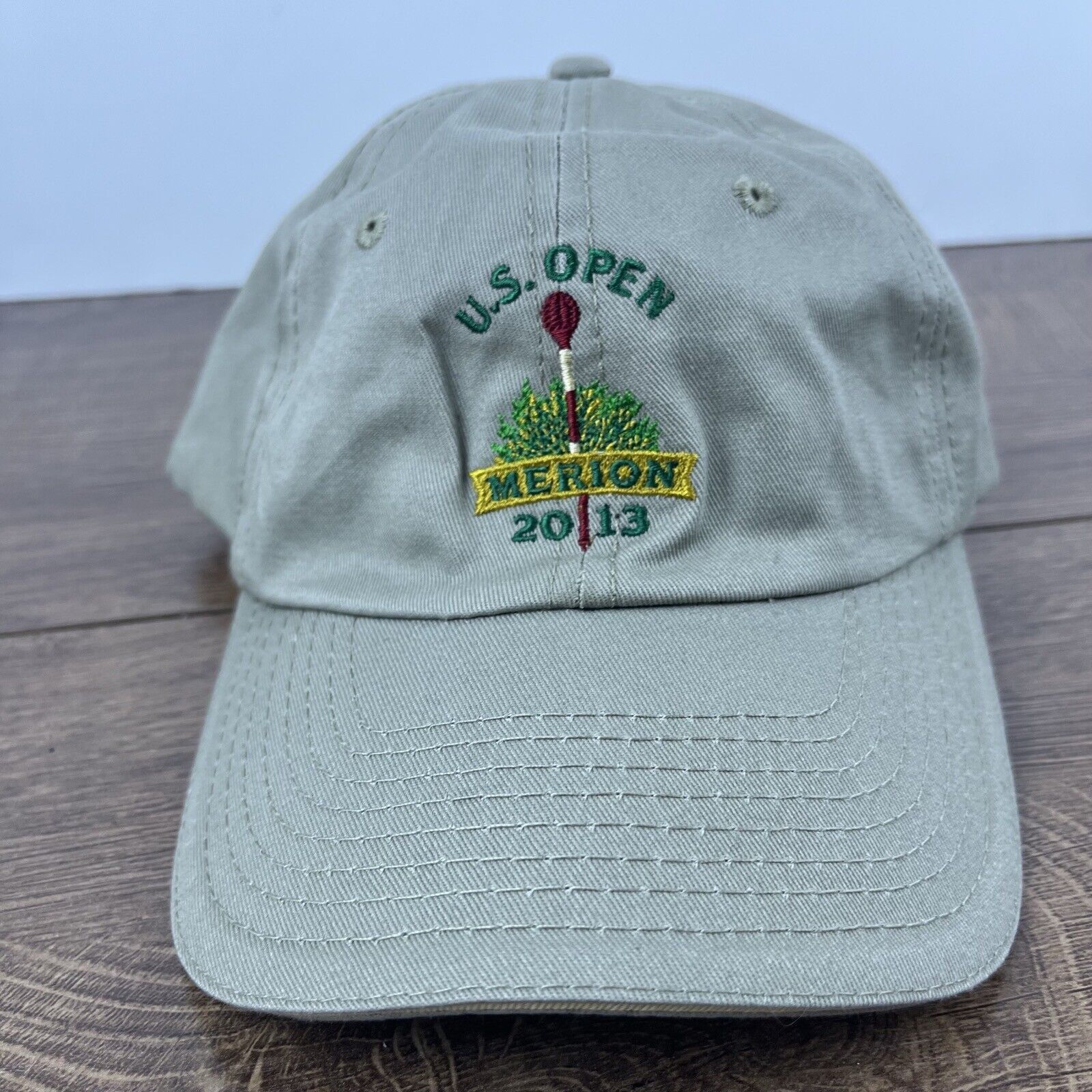 Other US Open Merion 2013 Hat Adjustable Hat Tan Hat Adjustable Br Size ONE SIZE - 1 Thumbnail